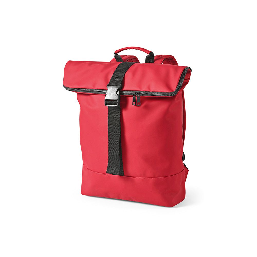 CABBEL Rucksack Rucksack 24L Laptop 17 Zoll nachhaltig rPET 0,53 kg leicht robust (Rucksack, 1-tlg., Einzelartikel), Burgund, recyceltes Polyester, 59% rPET, 24 Liter, 30x38x10 cm, 0,53