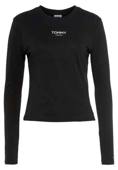 Tommy Jeans Langarmshirt TJW BBY ESSENTIAL LOGO 1 LS mit Logodruck