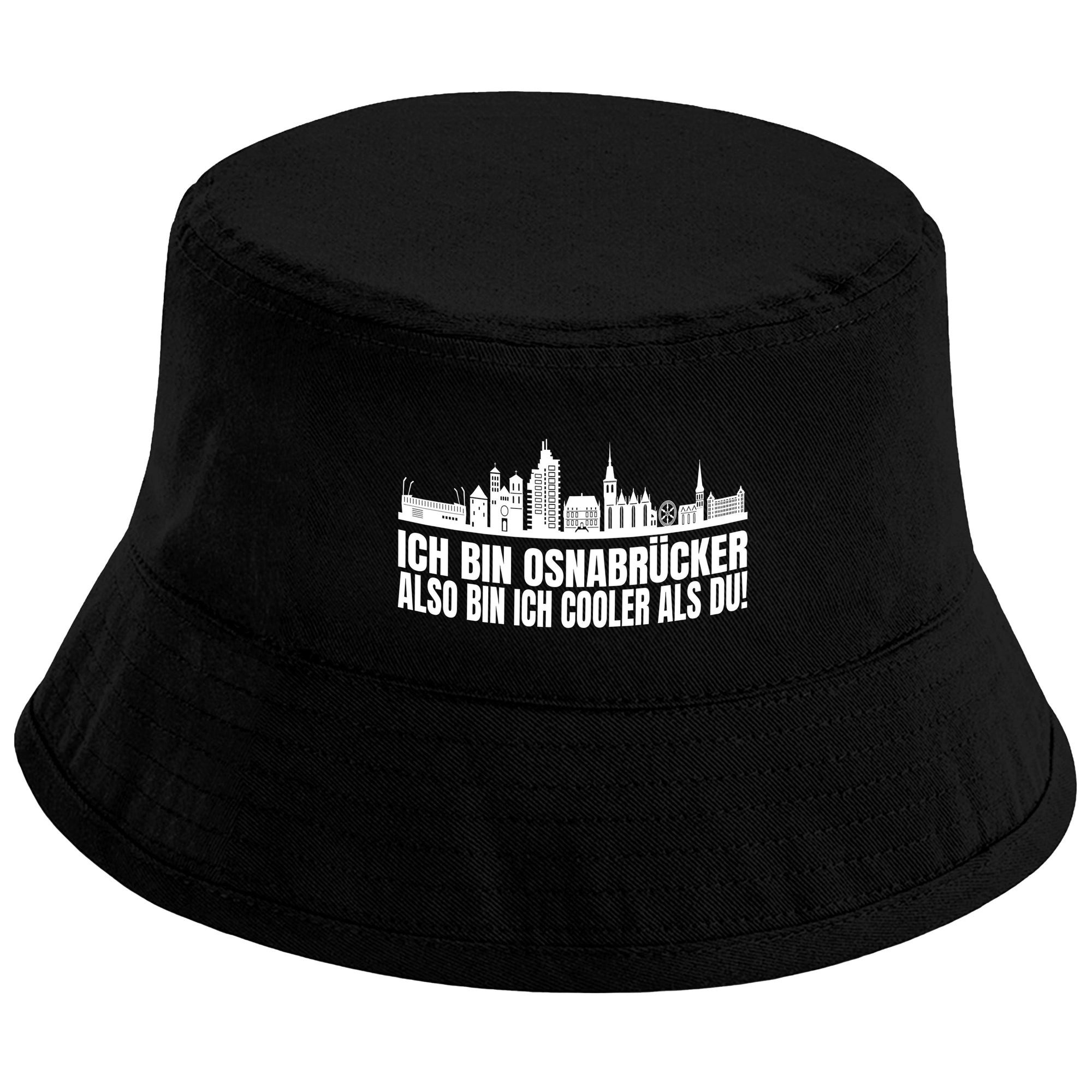 Sonnenhut Bucket Hat Ich bin Osnabrücker also bin ich cooler als du!