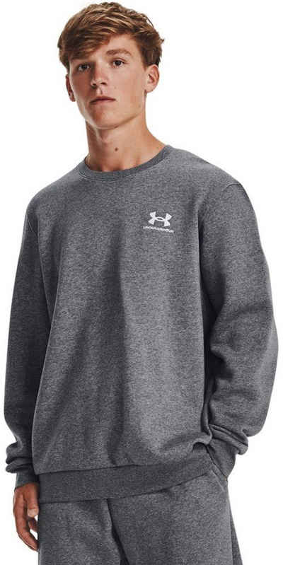 Under Armour® Fleecejacke UA Essential Fleece Oberteil mit Rundhalsausschnitt