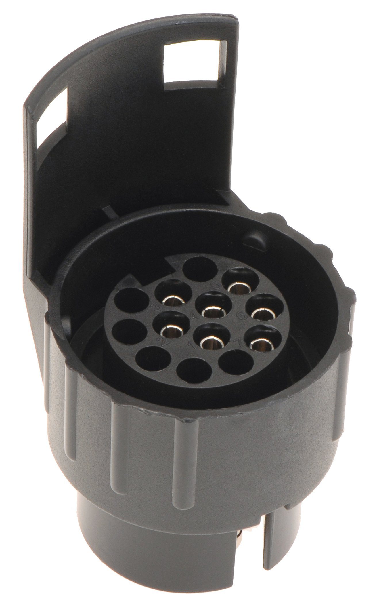 valonic valonic - KFZ Adapter 7 (alt) auf 13 polig (neu), Auto, PKW Anhänger-Adapter 7 polig zu 13 polig, Adapterstück Auto zu Hänger - für Anhängerkupplung, Pk – Bild 2 von 5
