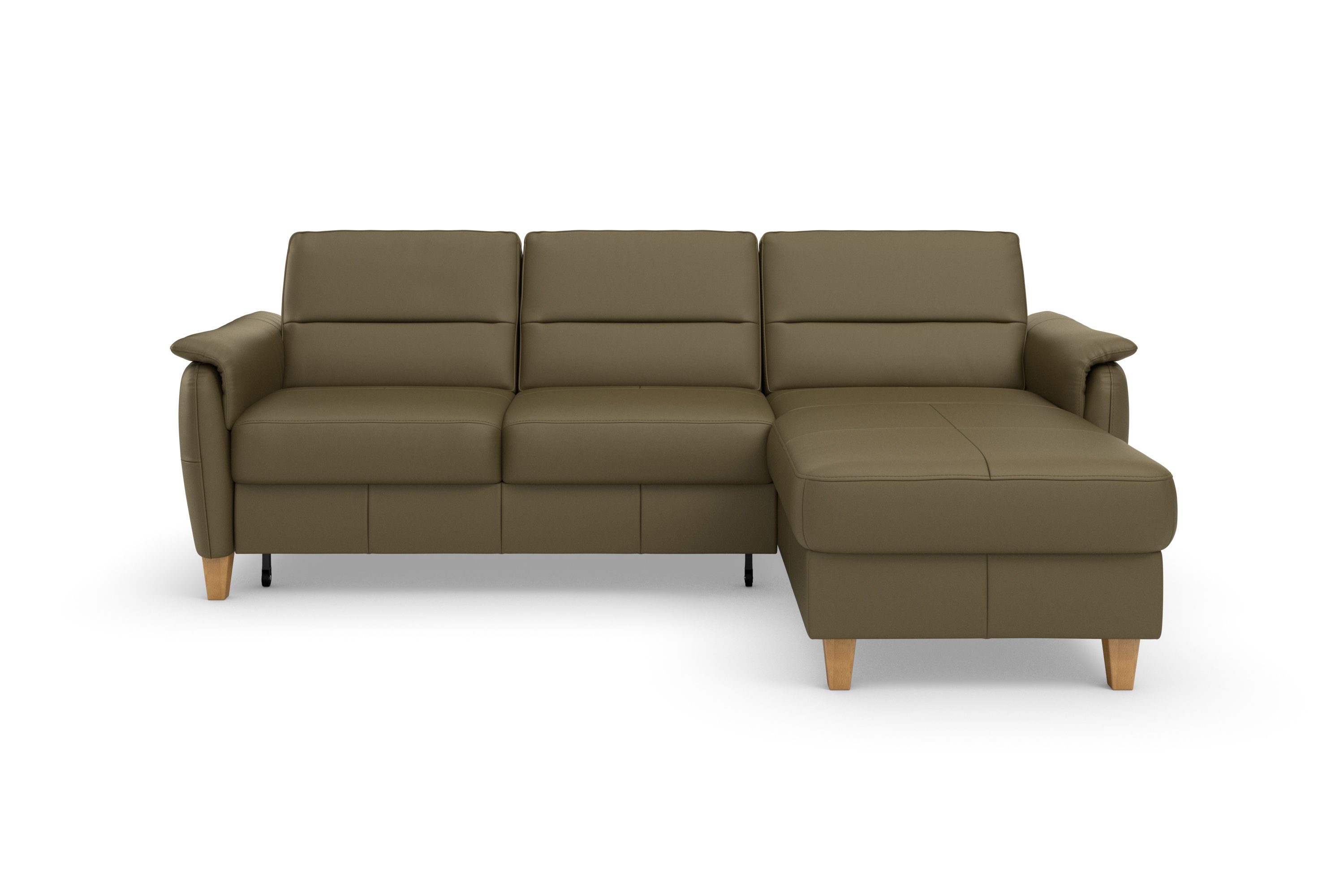 Home affaire Ecksofa Palmera L-Form, Federkern, günstig online kaufen