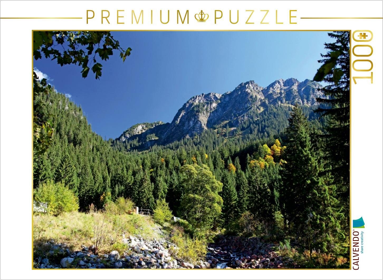 Puzzle CALVENDO Puzzle Im Montafon 1000 Teile Lege-Größe 64 x 48 cm Foto-Puzzle Bild von FotoDeHRO