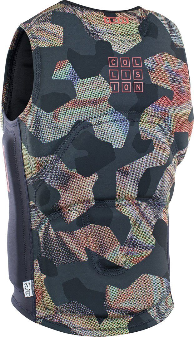 ION Prallschutzweste ION COLLISION CORE Weste grey camo