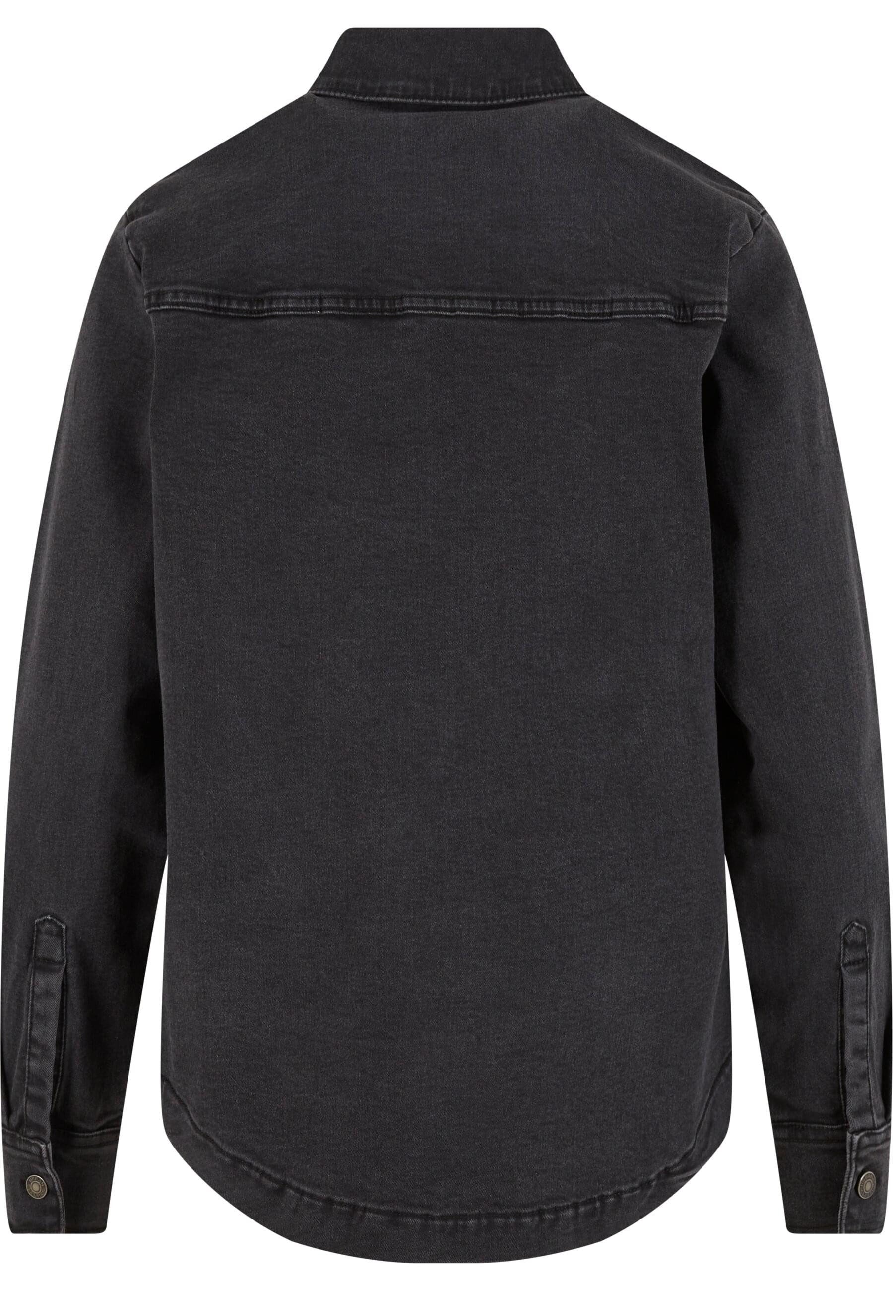 URBAN CLASSICS Langarmhemd Urban Classics Ladies Denim Shirt günstig online kaufen