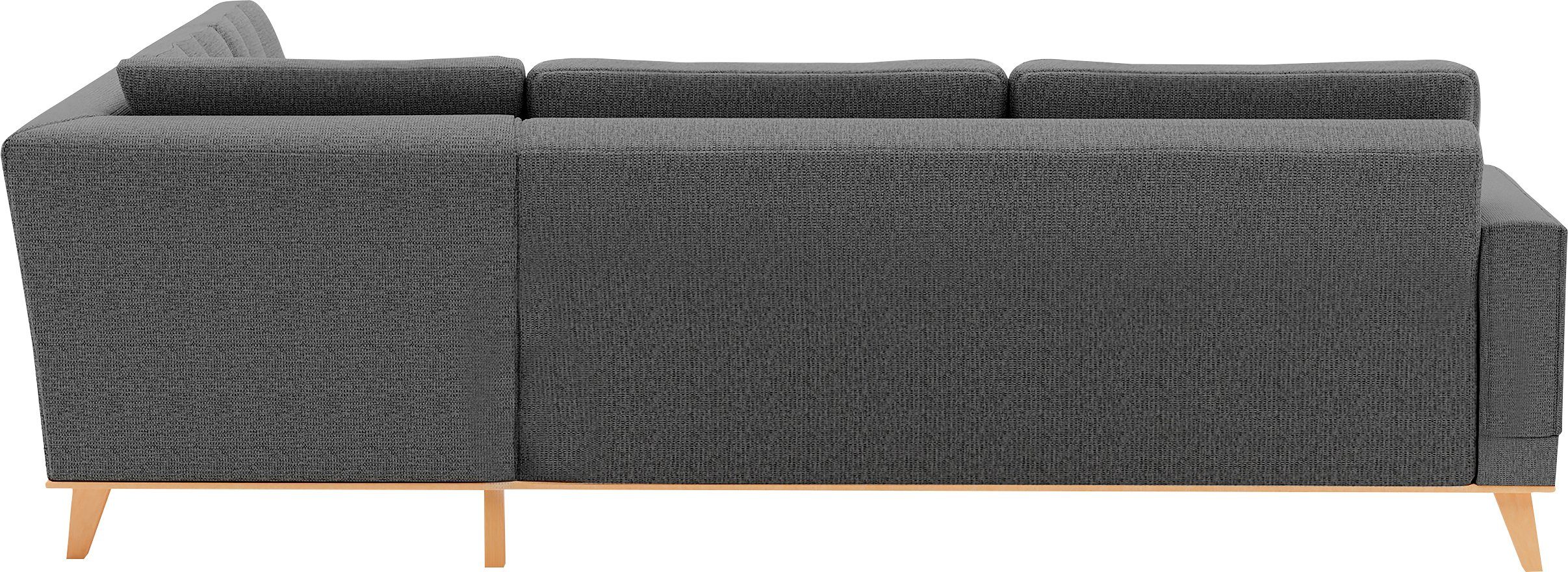 sit&more Ecksofa Lavida, wahlweise mit Bettkasten Kippfunktion und