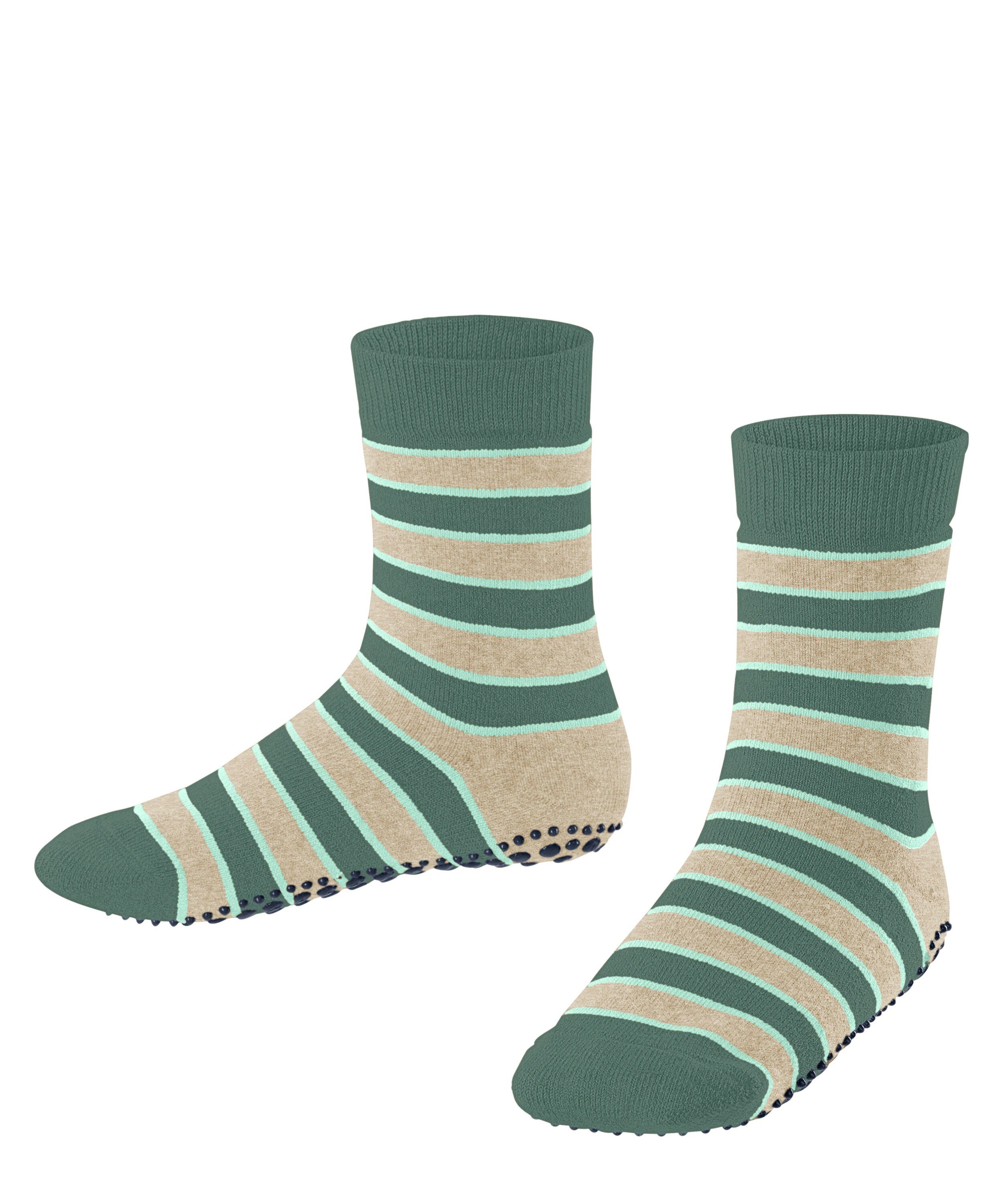 FALKE Socken Simple Stripes (1-Paar) dark jade (7248)