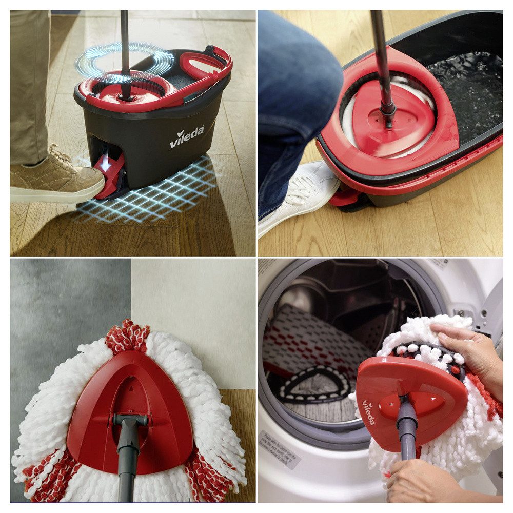 Vileda Staubbesen Vileda 183685 Vileda TURBO MY STYLE Box - Level Up Your Space Wischmop