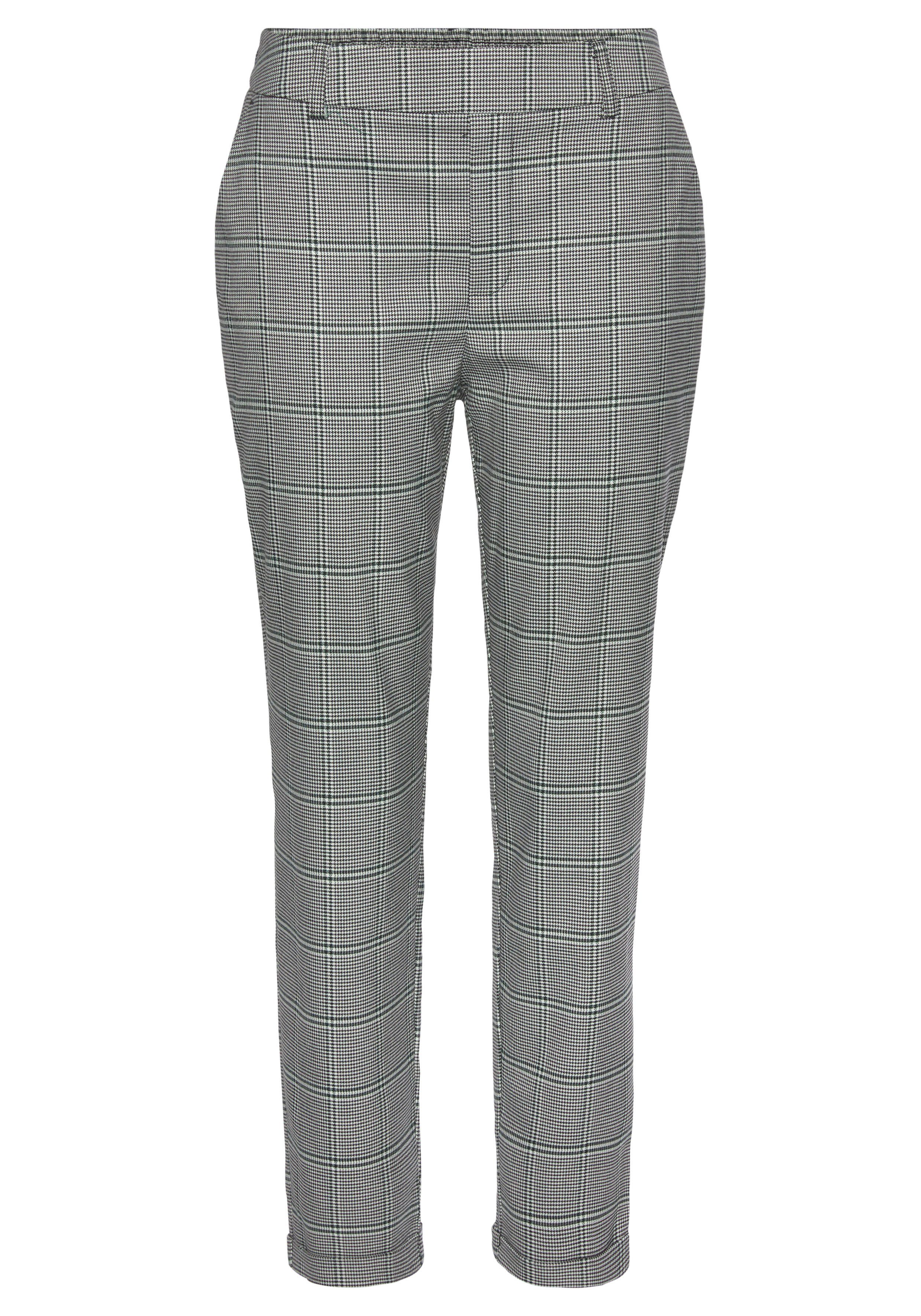 LASCANA Schlupfhose mit Gummibund hinten, Stoffhose mit Taschen, Business-L günstig online kaufen