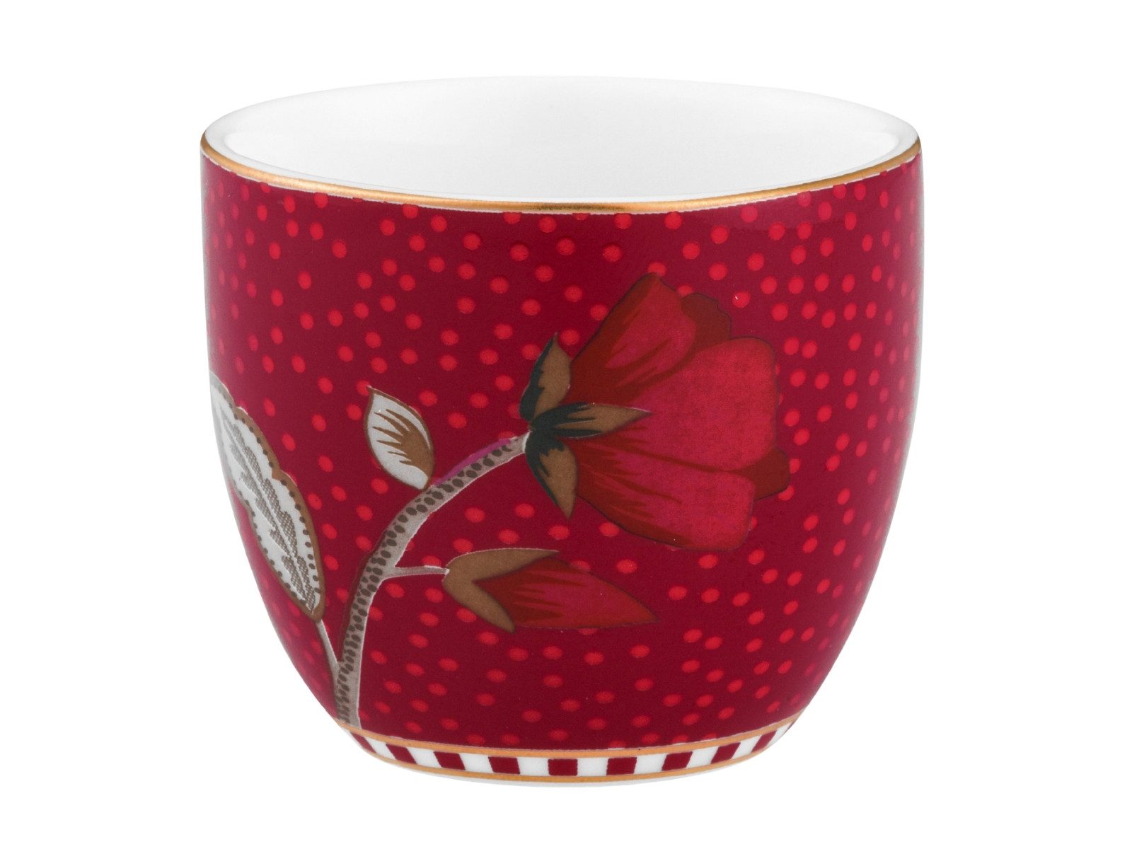 PiP Studio Eierbecher Blooming Tales Fantasy Dark Red Eierbecher 4cm