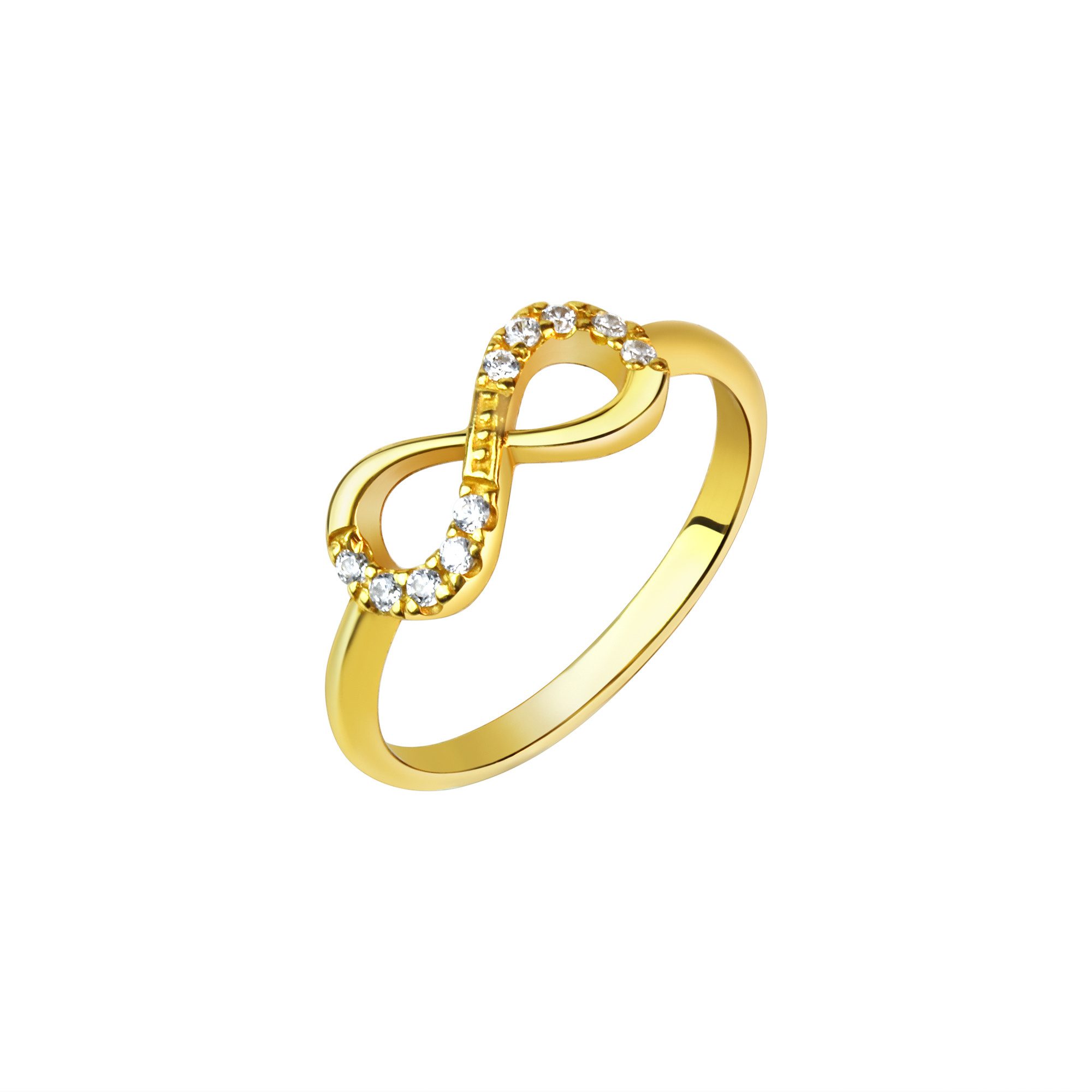 Vivance Fingerring 925/- Sterling Silber vergoldet günstig online kaufen