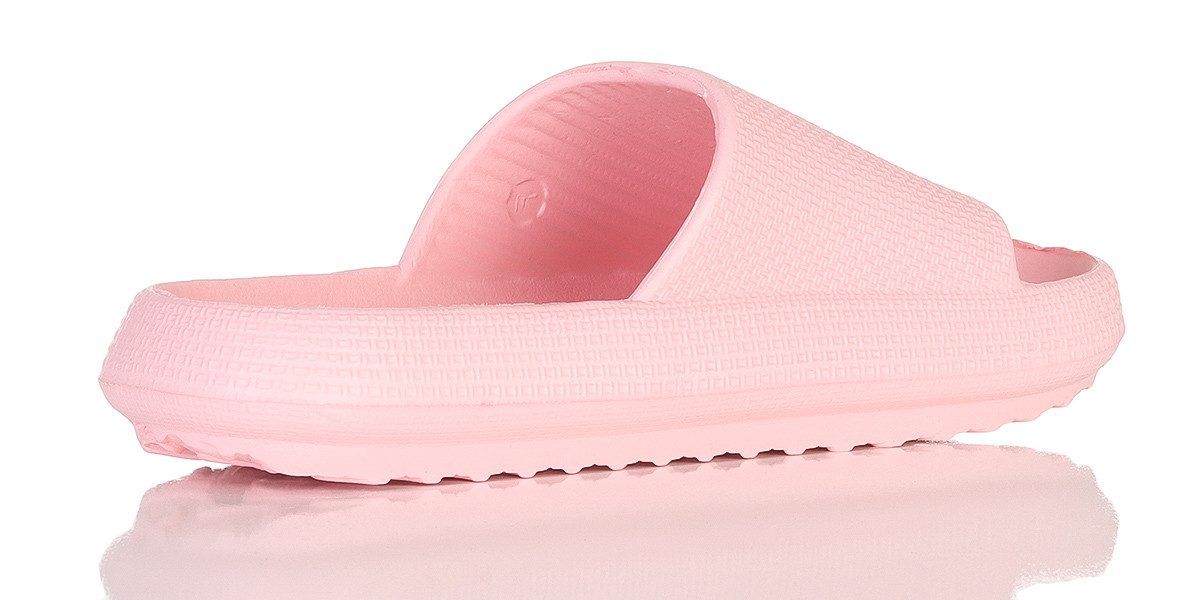 simaranda Herren Damen Schlappen 4446 42-43 Rosa Schlappen