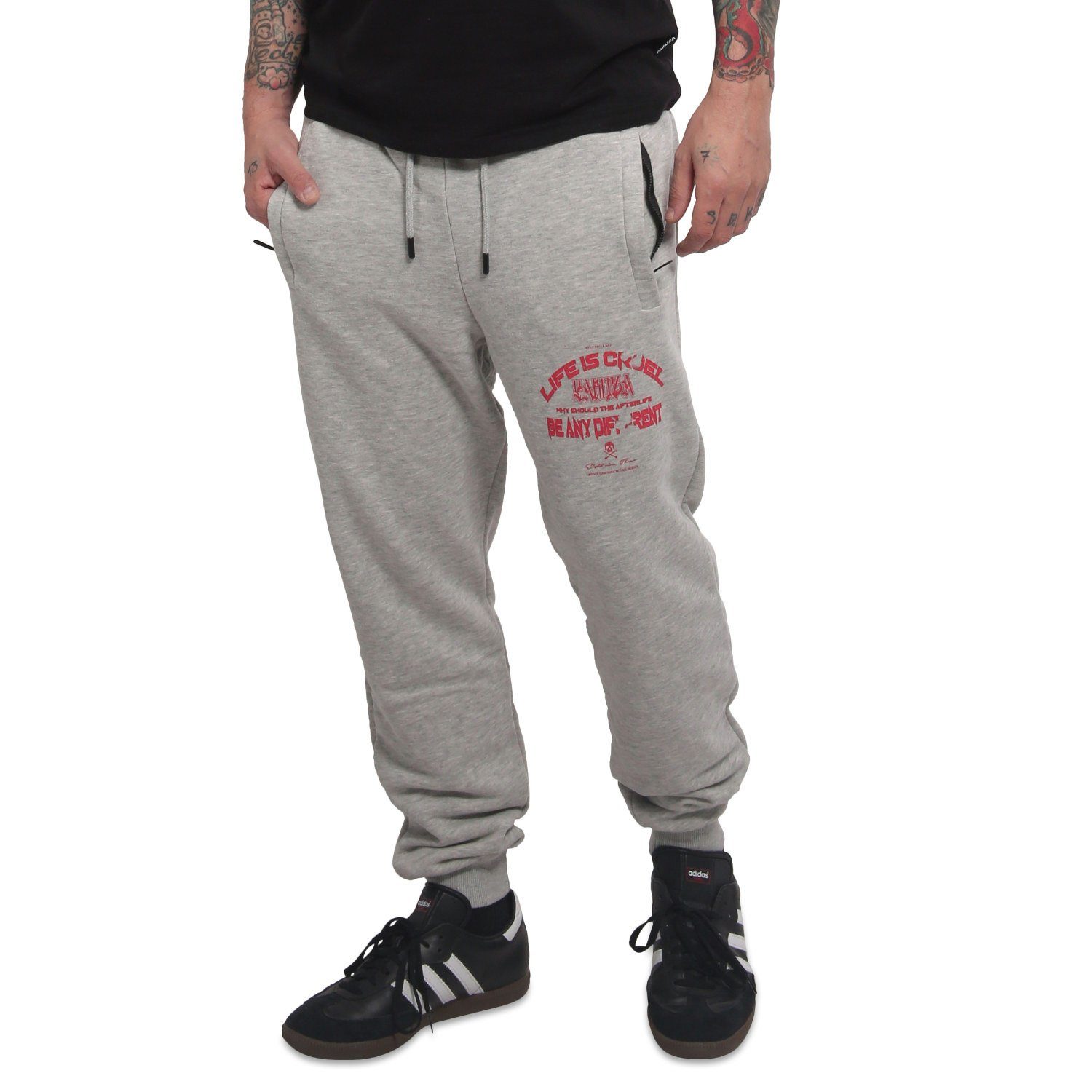 YAKUZA Jogginghose Cruel mit verschließbaren Taschen günstig online kaufen