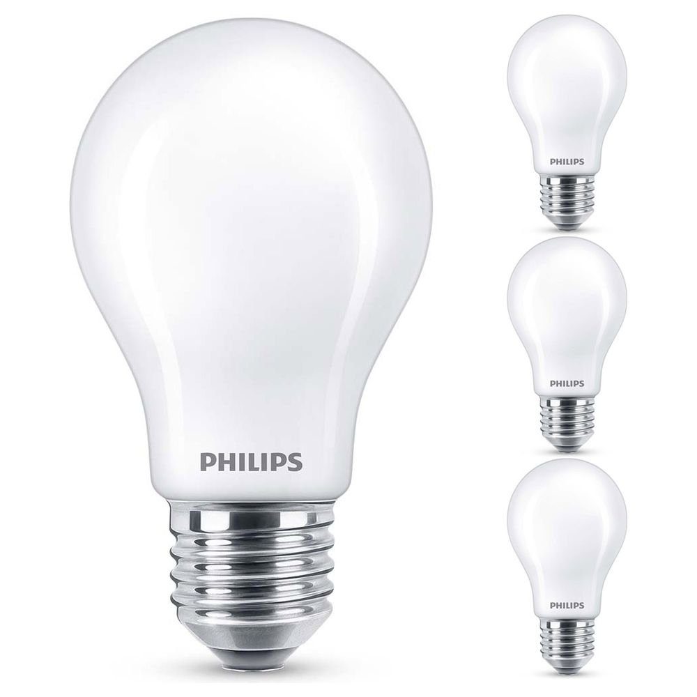 Philips LED-Leuchtmittel LED Lampe ersetzt 100W, E27 Standardform A60, n.v, 4000