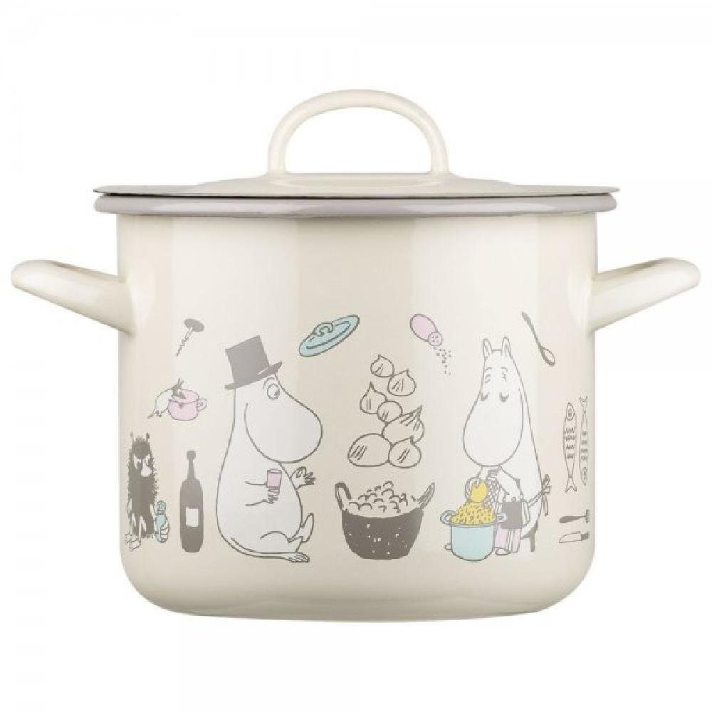 Muurla Kochtopf Topf Mit Deckel Mumins Bon Appetit (2,5 L)