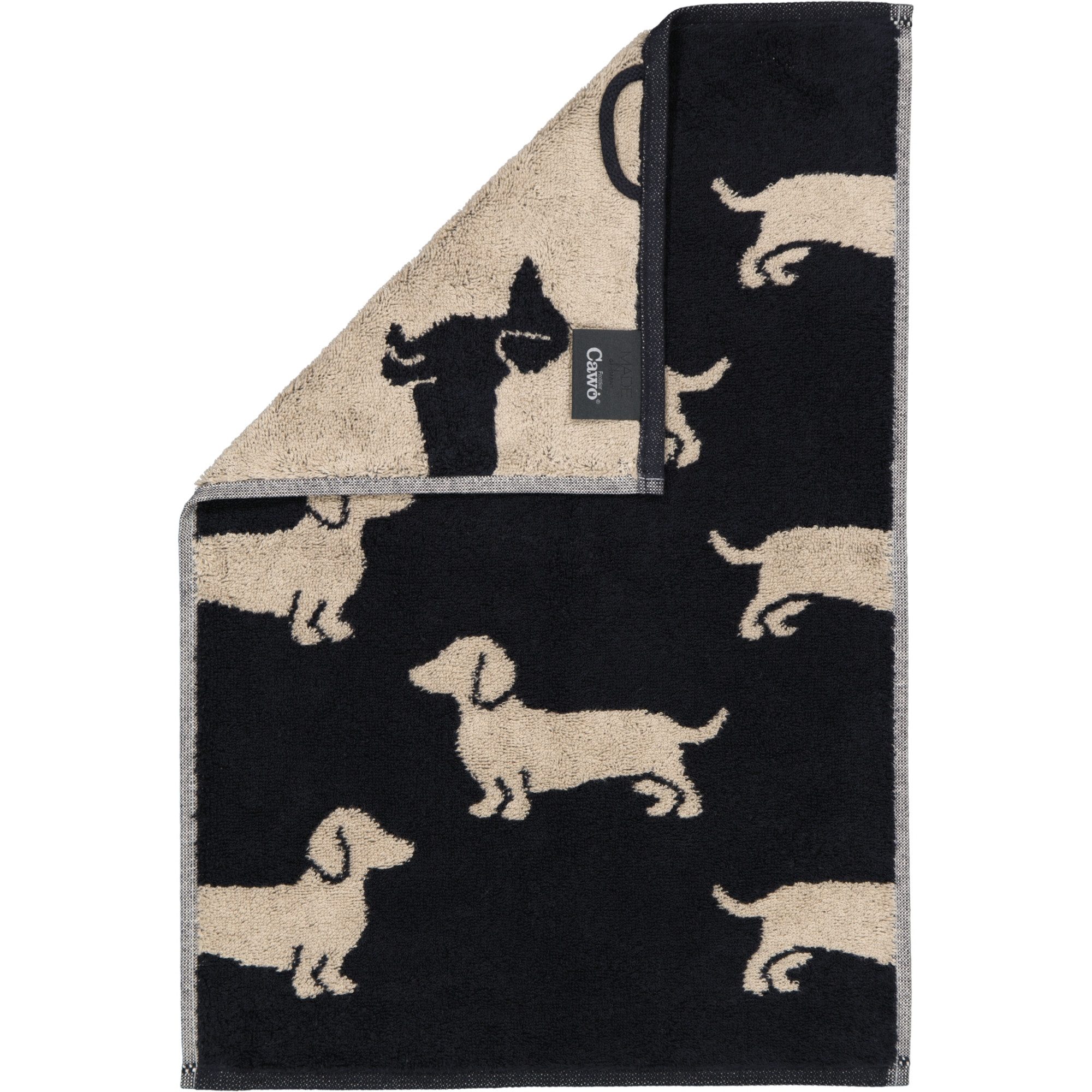 Cawö Handtücher WE LOVE DOGS 6246, 100% Baumwolle (1-St)