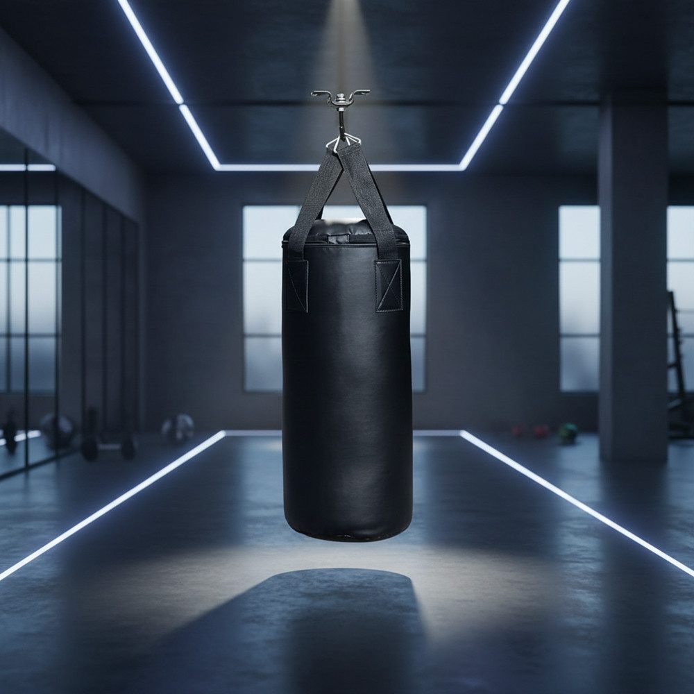 Mucola Boxsack Boxset 10kg Boxsack gefüllt Trainingssack Punch Boxbirne Boxhandschuhe (Komplettset, 3-tlg., Boxsack mit Handschuhen), Platzsparend