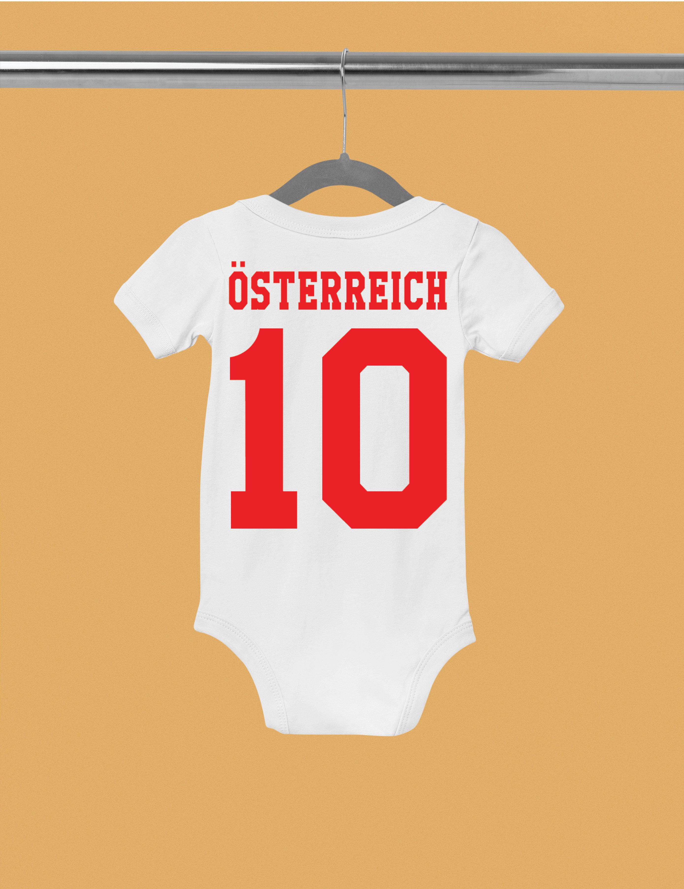 Youth Designz Kurzarmbody Österreich Kinder Baby Body Strampler mit modischem Motiv