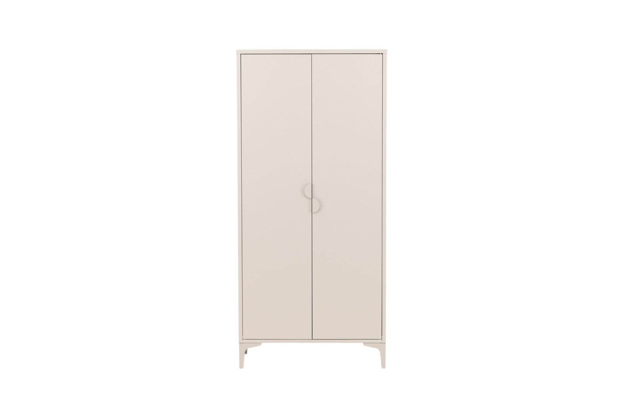 Venture Home Garderobenschrank Piring, Stauraumschrank aus Stahl, 2 Türen, Höhe 183 cm Garderobenschrank, Pulverbeschichtung, Stange, Einlegeböden, modern