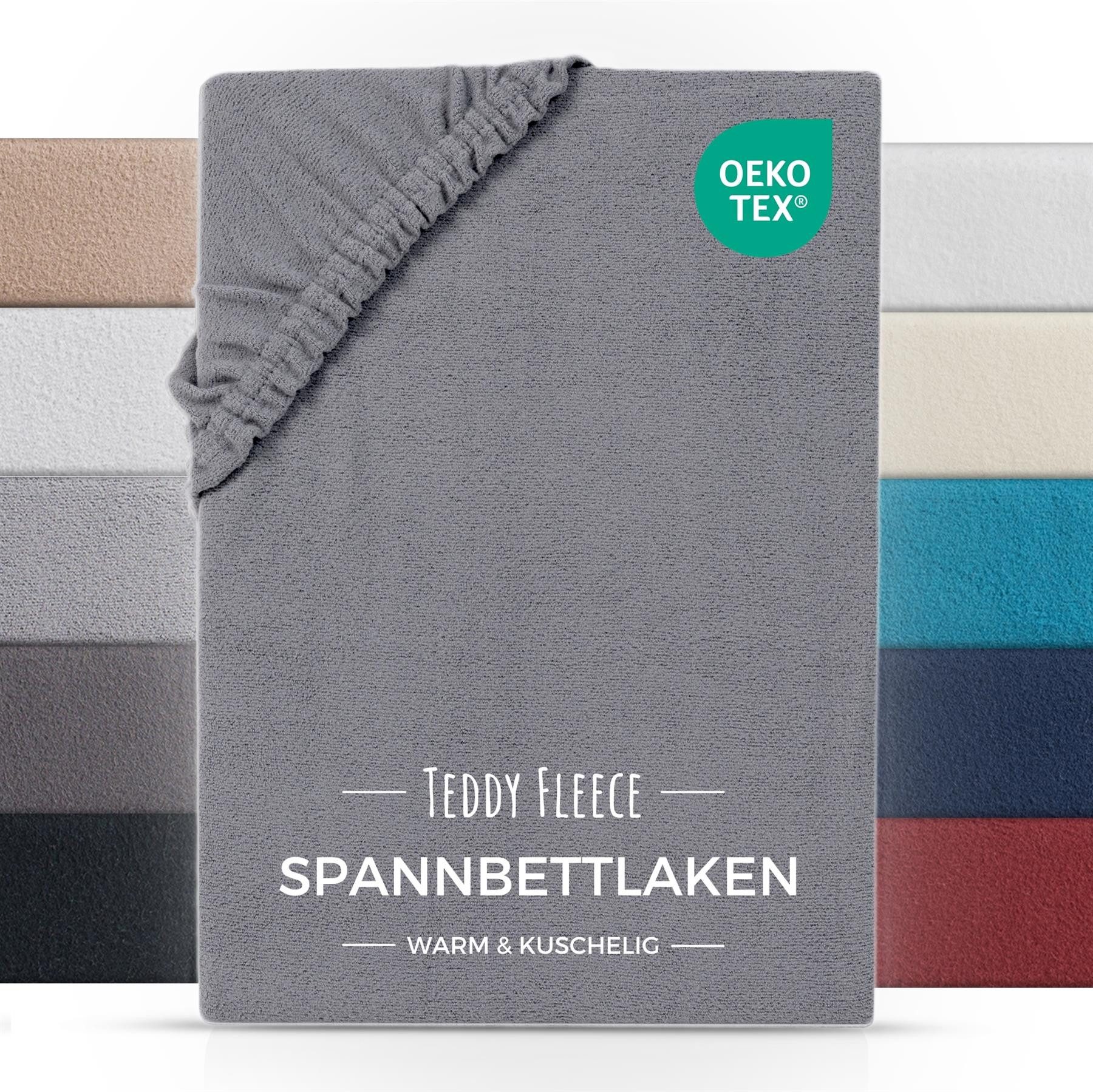 Carpe Sonno Spannbettlaken Teddy Fleece Winter Bettlaken 90x200 100x200 140 günstig online kaufen