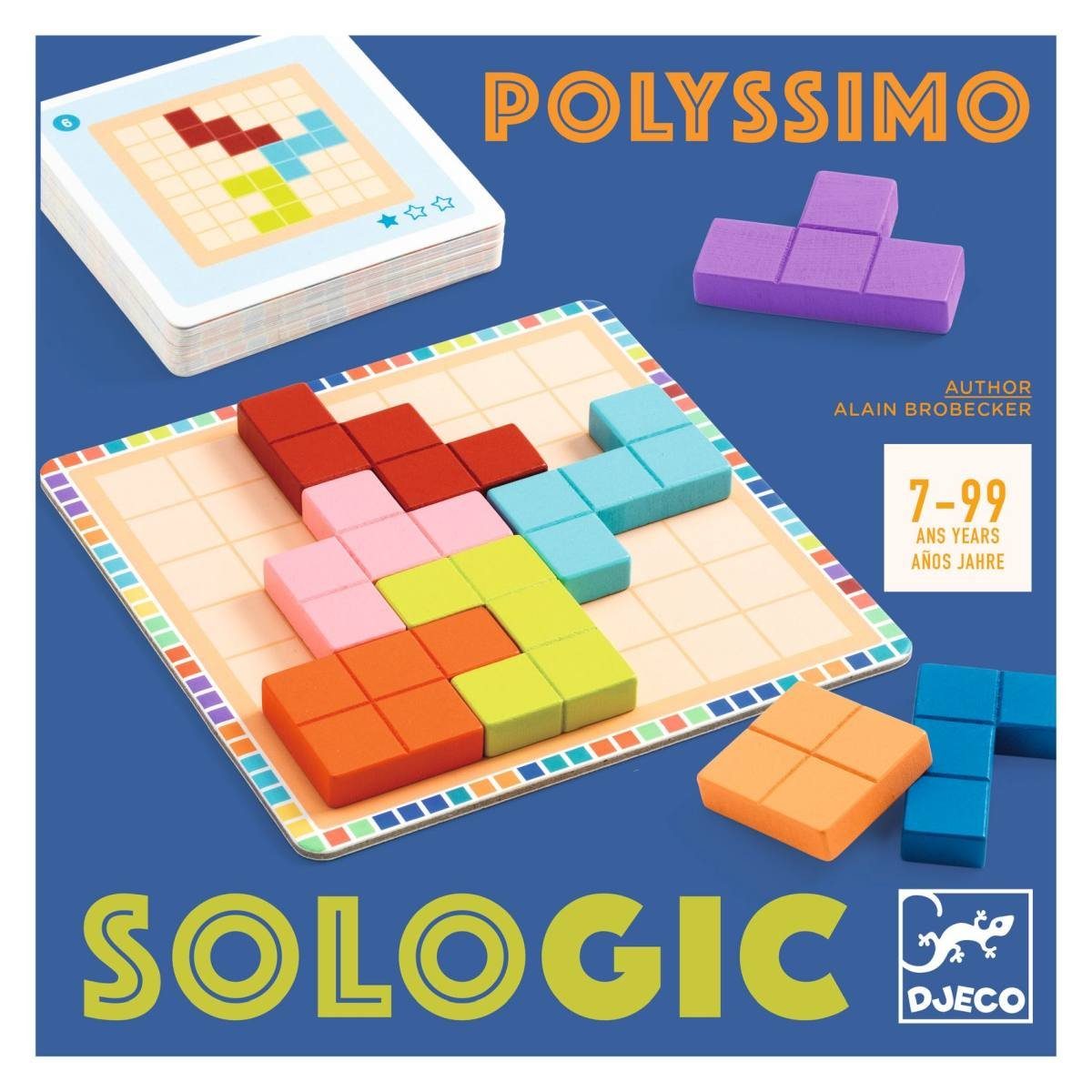 DJECO Spiel, SOLOGIC Polyssimo Logik- Denkspiel und DJ08451