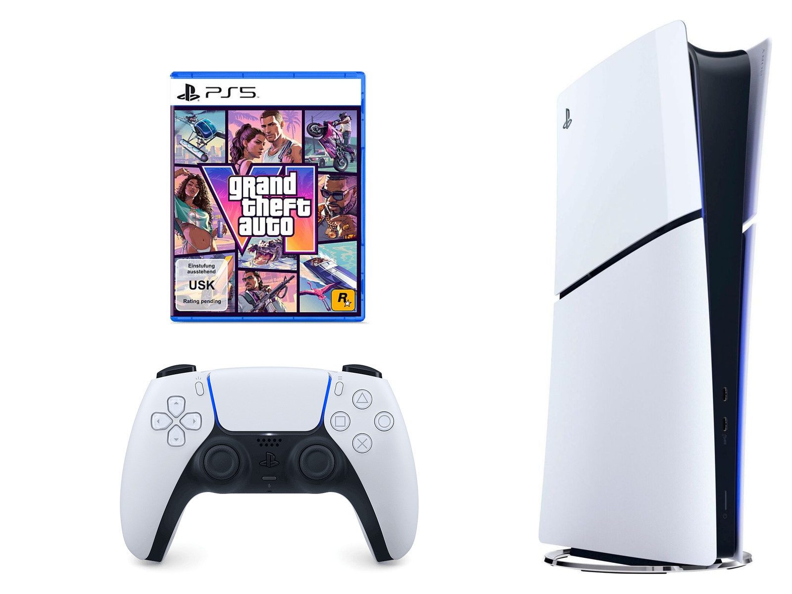 Playstation PS5 Digital Slim inkl. Grand Theft Auto VI Bundle