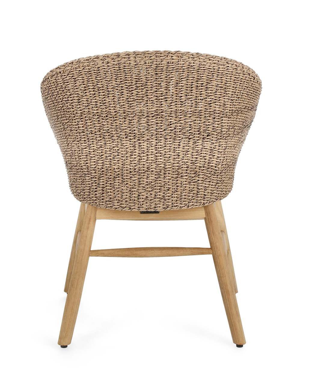 Bizzotto Gartenstuhl Genesis aus Teakholz, Natur