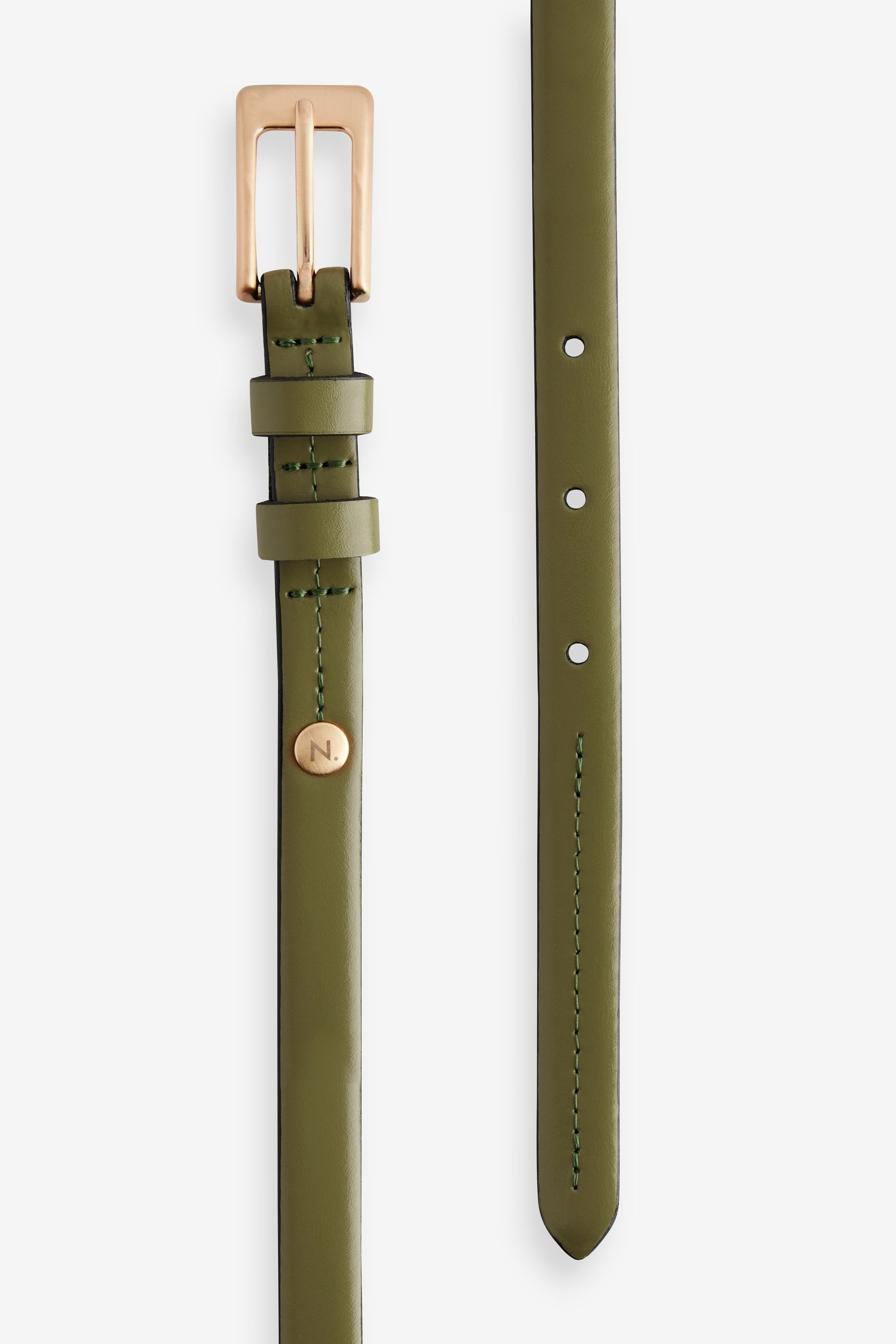 Next Ledergürtel Micro Skinny Gürtel aus günstig online kaufen