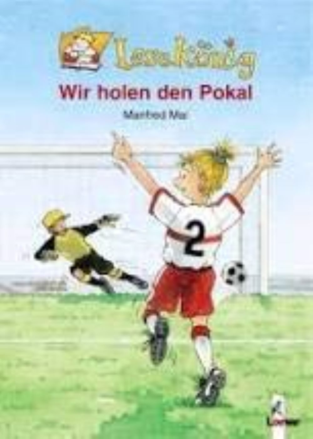Original LÖWE Bücher-Adventskalender Lesekönig "Wir holen den Pokal" (1-tlg)