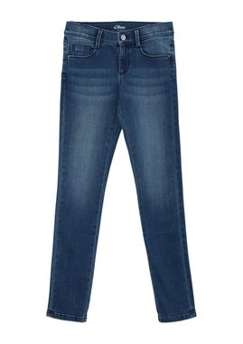s.Oliver Stoffhose Jeans Suri / Regular Fit / Mid Rise / Slim Leg Waschung