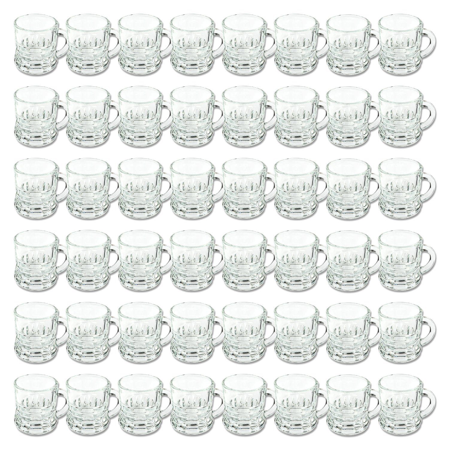 Glas Schramm® 48 Stück Schnapsgläser 3cl Stamper Schnaps Glas Shot Gläser Bar Schnapsglas 48er Pack