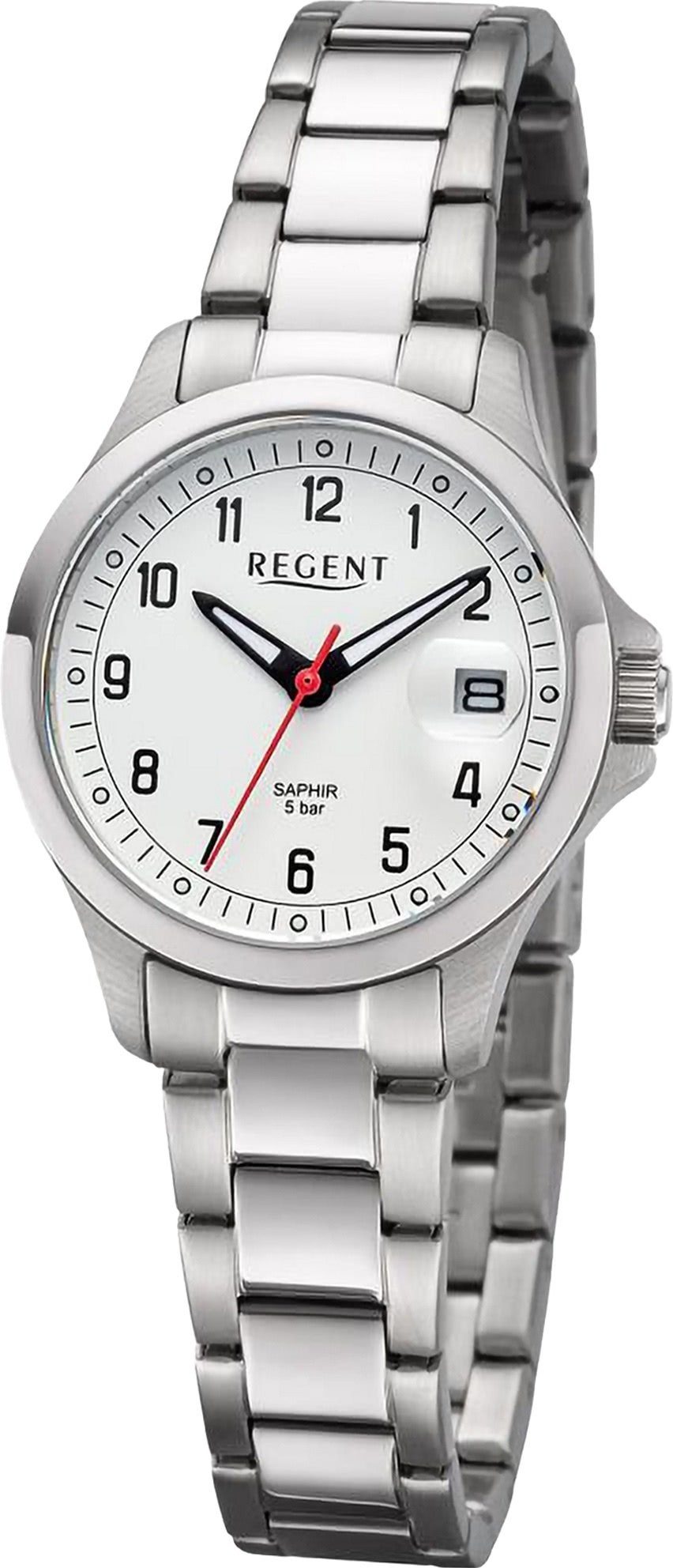 Quarzuhr Regent Damen Armbanduhr Analog