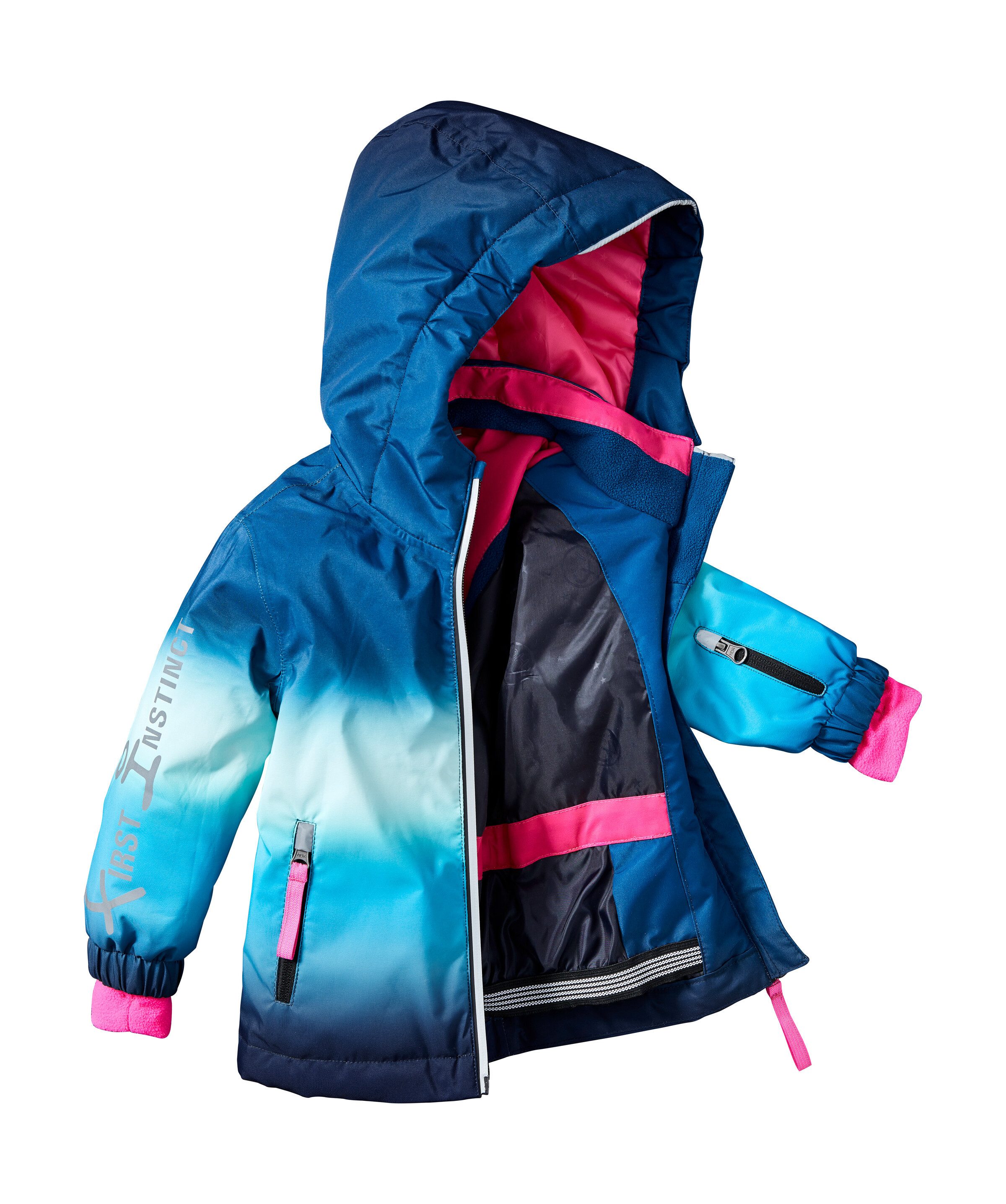 first instinct by killtec Skijacke FISW 37 MNS SKI JCKT Wasserdichte Winterjacke, warm gefüttert, reflektierende Elemente