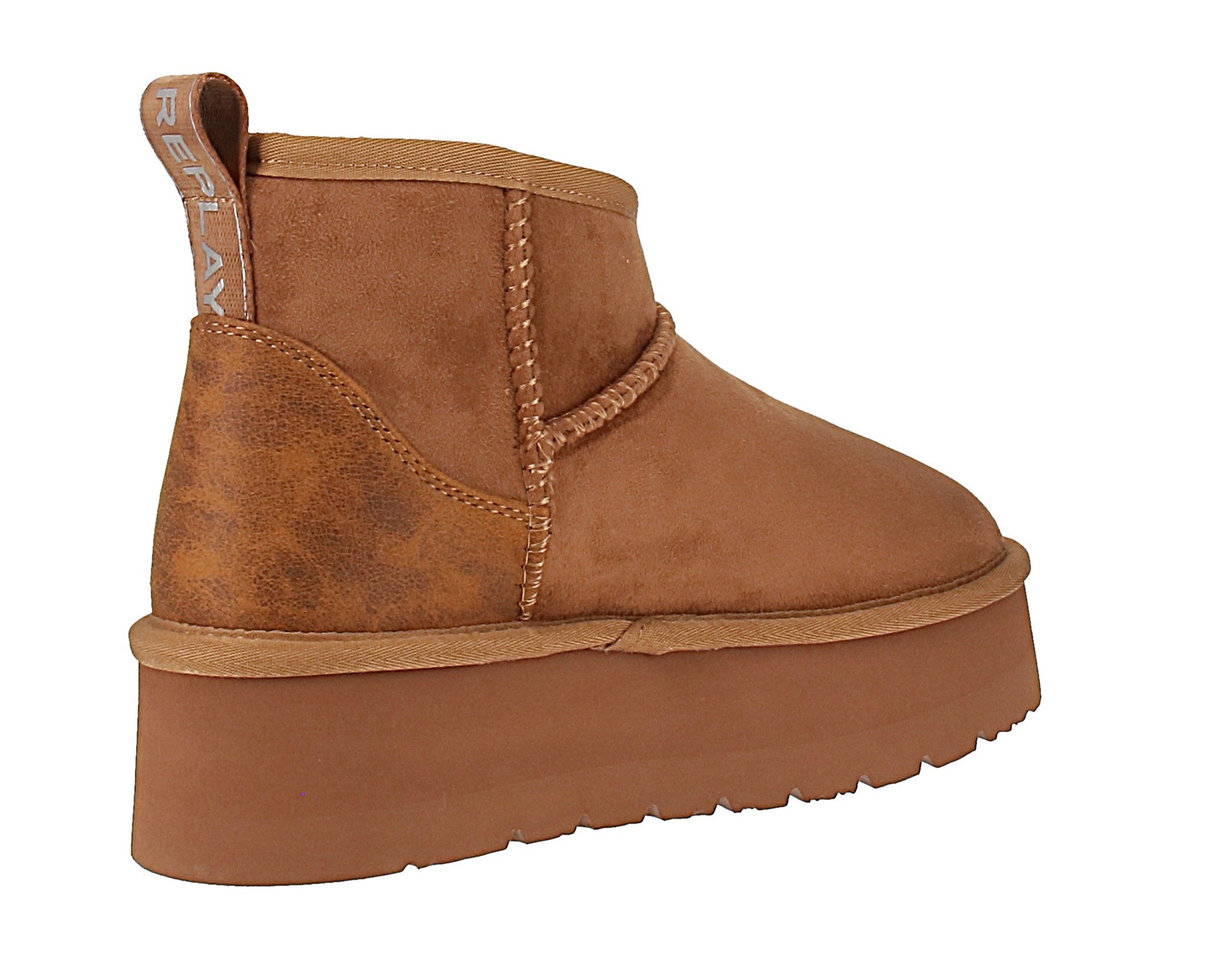 Replay Replay Chic Zip Tonal GWF5A C0007T - Damen Boots - 012-Brown Stiefel günstig online kaufen