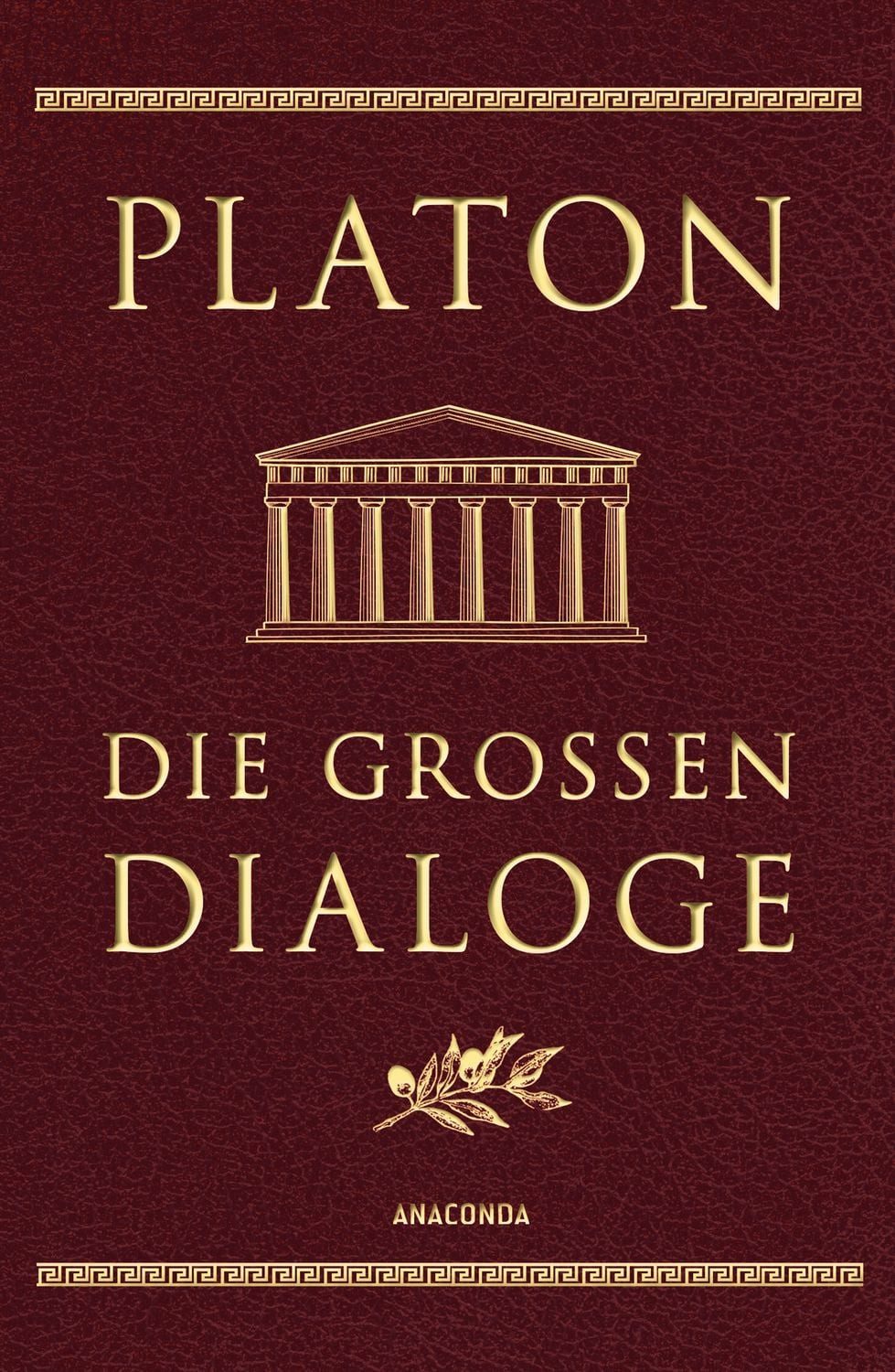 Belletristik Die großen Dialoge (Cabra-Leder) In der klassischen Schleiermacher-Übe Platon
