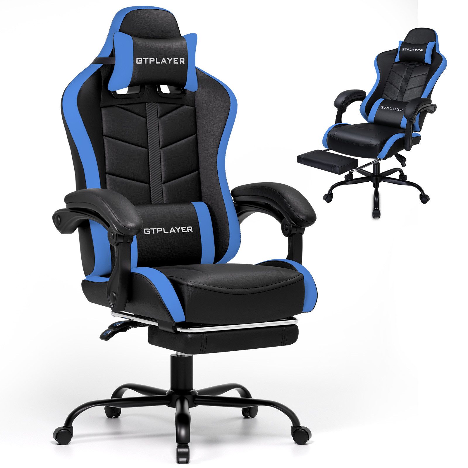 GTPLAYER Gaming-Stuhl Gamer Stuhl, Ergonomischer Bürostuhl günstig online kaufen