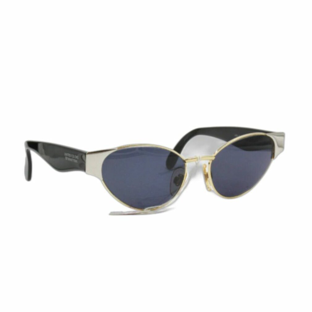 Sonnenbrille Vereinigte Farben der Sonnenbrille Metallic Silber Oval für Frauen