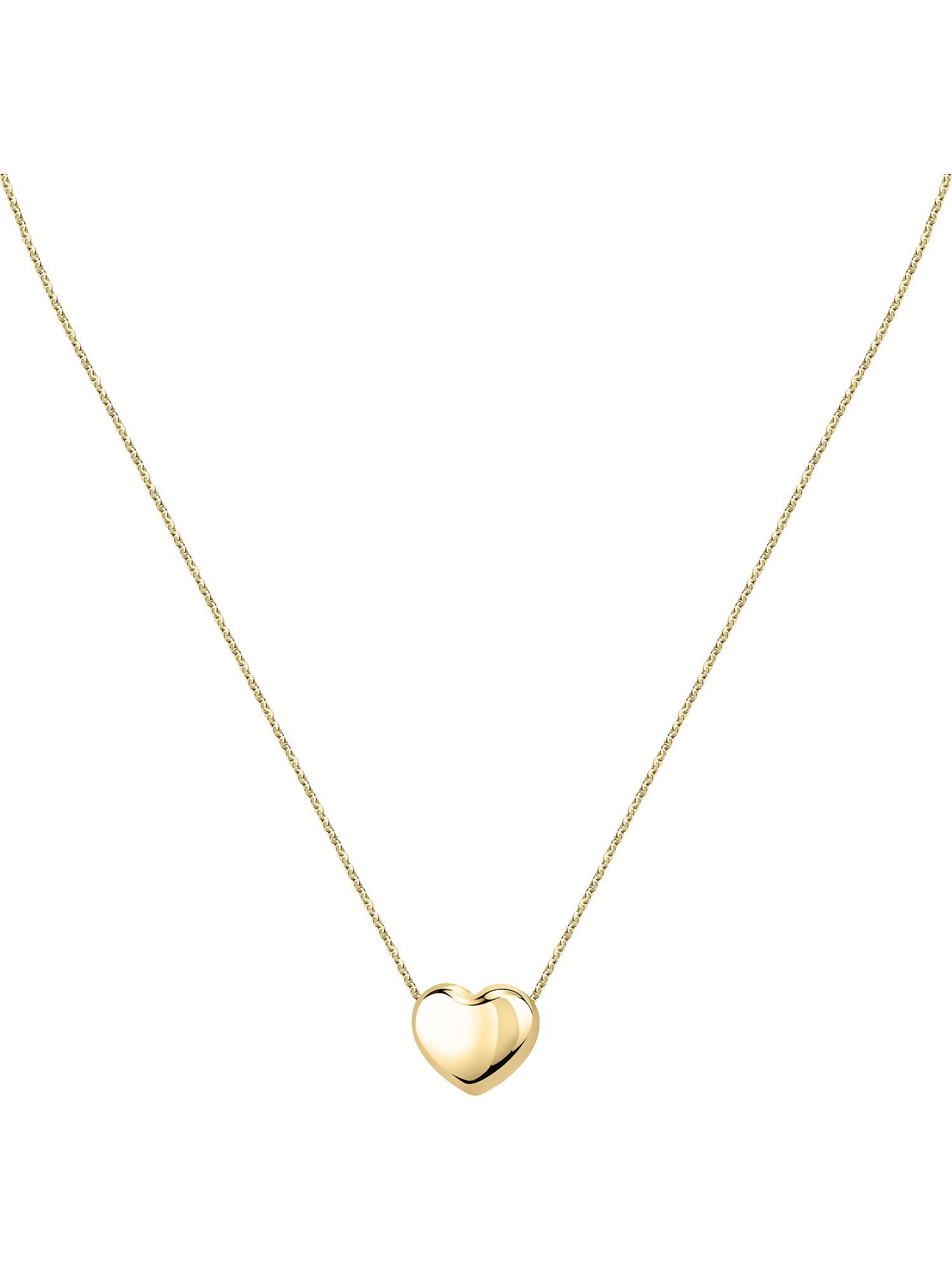 CHRIST Goldkette CHRIST Damen-Kette 585er Gelbgold Herz