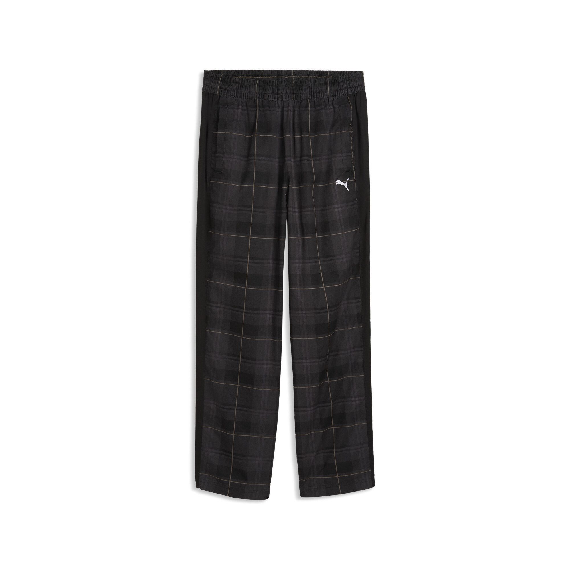 PUMA Sporthose T7 Relaxed Tartan Trainingshose Herren