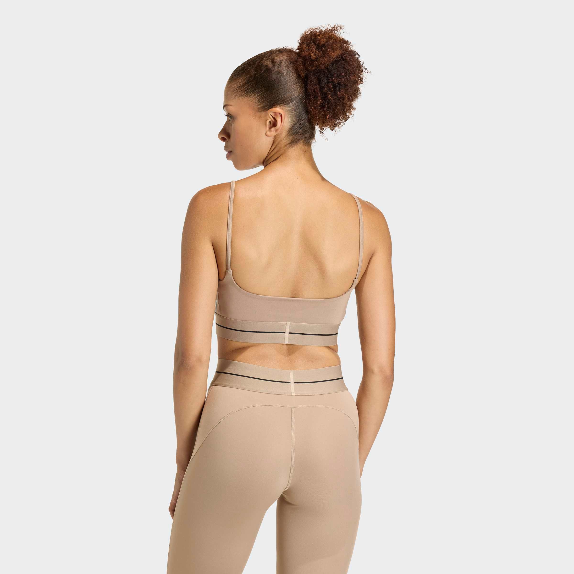 adidas Performance Sport-BH HYPERGLAM 3-STREIFEN LIGHT SUPPORT BH (1-tlg) günstig online kaufen