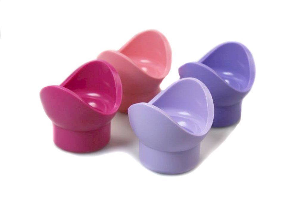TUPPERWARE Servierschüssel Junge Welle Eierbecher Set (4)