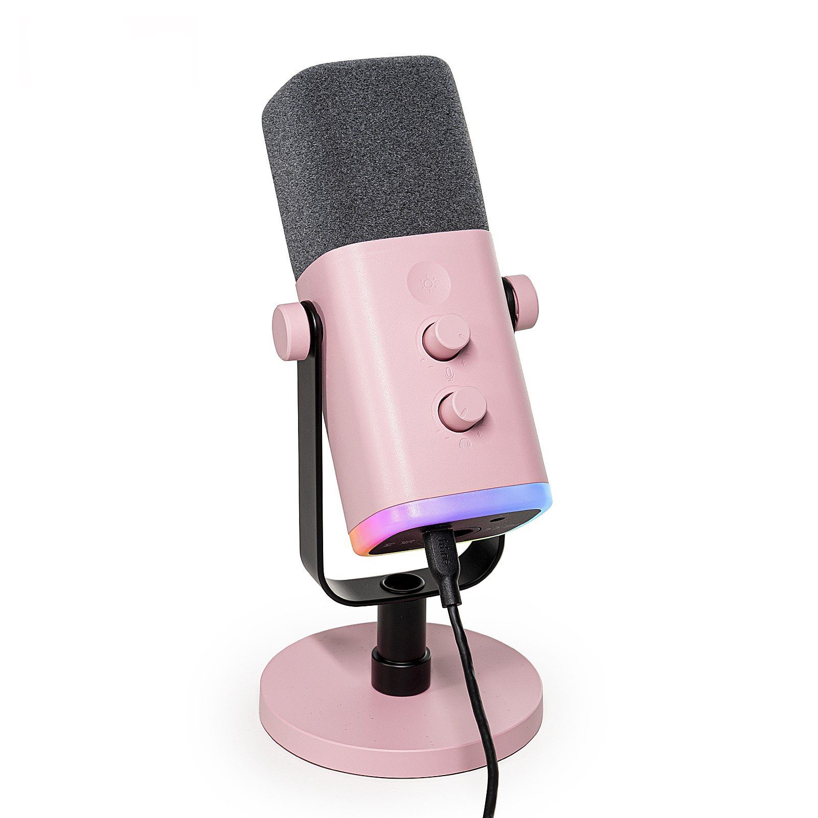 FIFINE Mikrofon XLR Mikrofon Dynamisch für Streaming Podcast Studio, USB Microphone, mit Stummschalttaste, für Gaming PC PS4/5 Mac Mixer Soundkarten