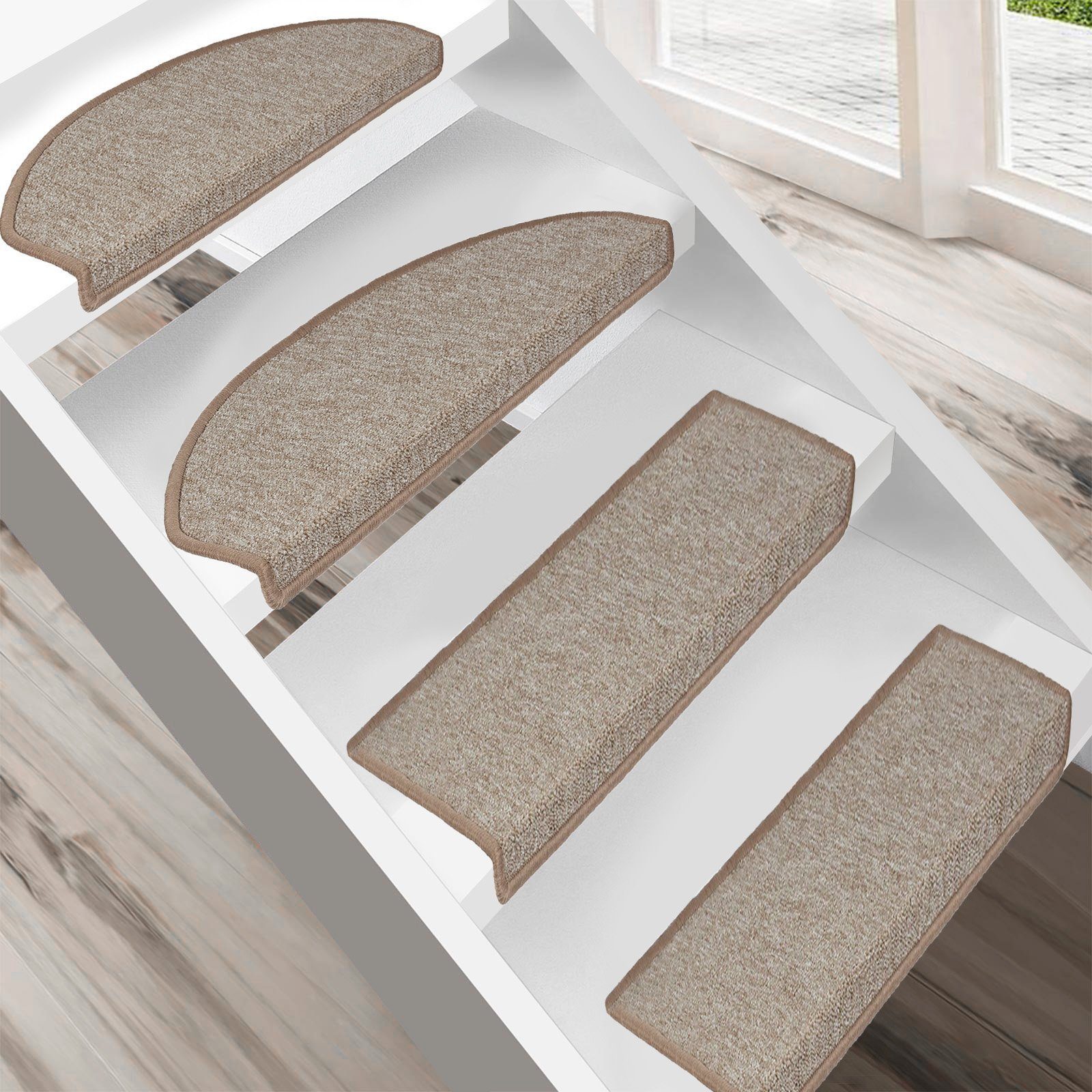 casa pura Stufenmatte London, Erhältlich in vielen Farben & Größen, Treppen günstig online kaufen