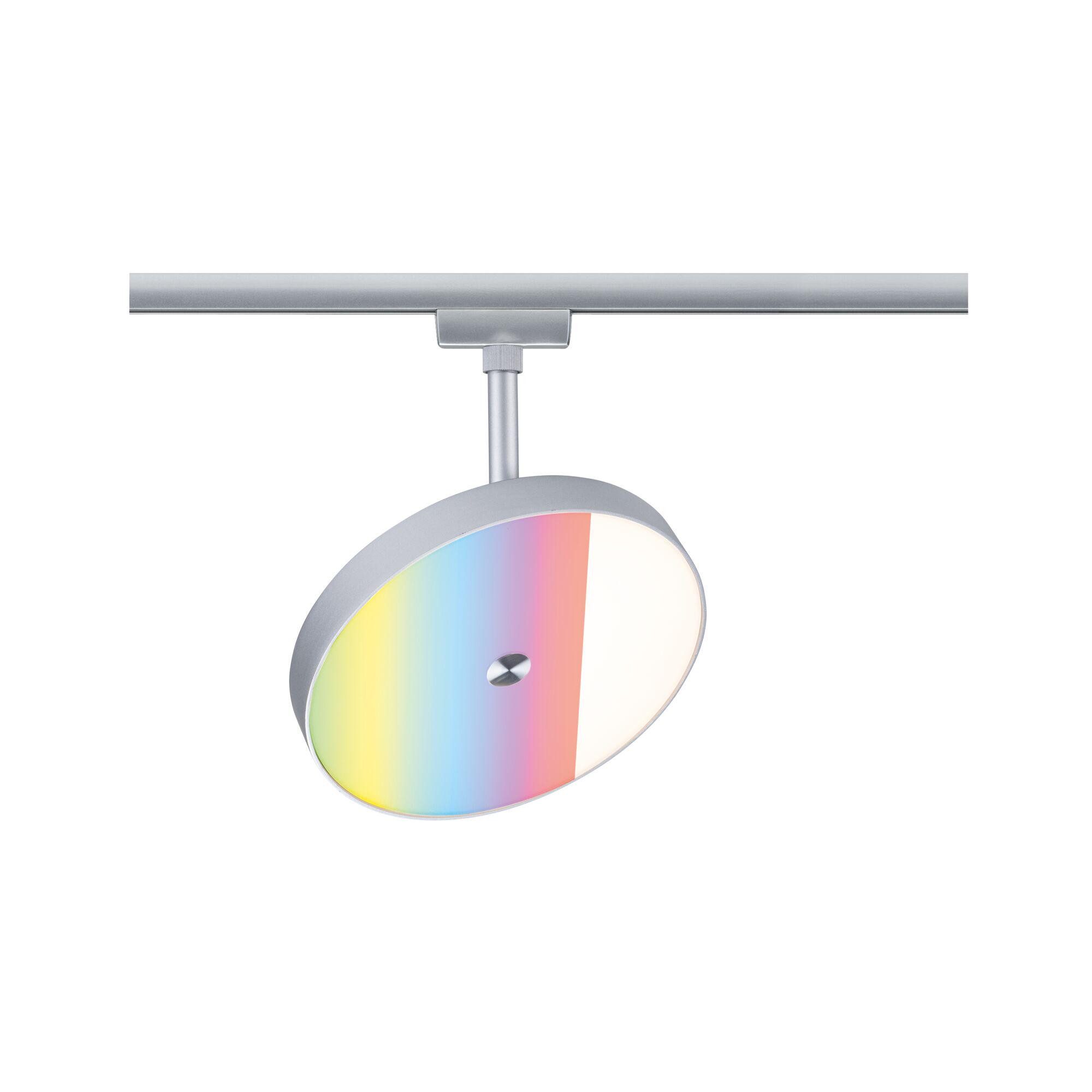 Paulmann Schienensystem-Leuchten Hildor 500lm 7,5W RGBW+ dimmbar 230V, Dimmer, Farbsteuerung, Farbwechsel, Memoryfunktion, LED fest integriert, Tageslichtweiß, Smart Home