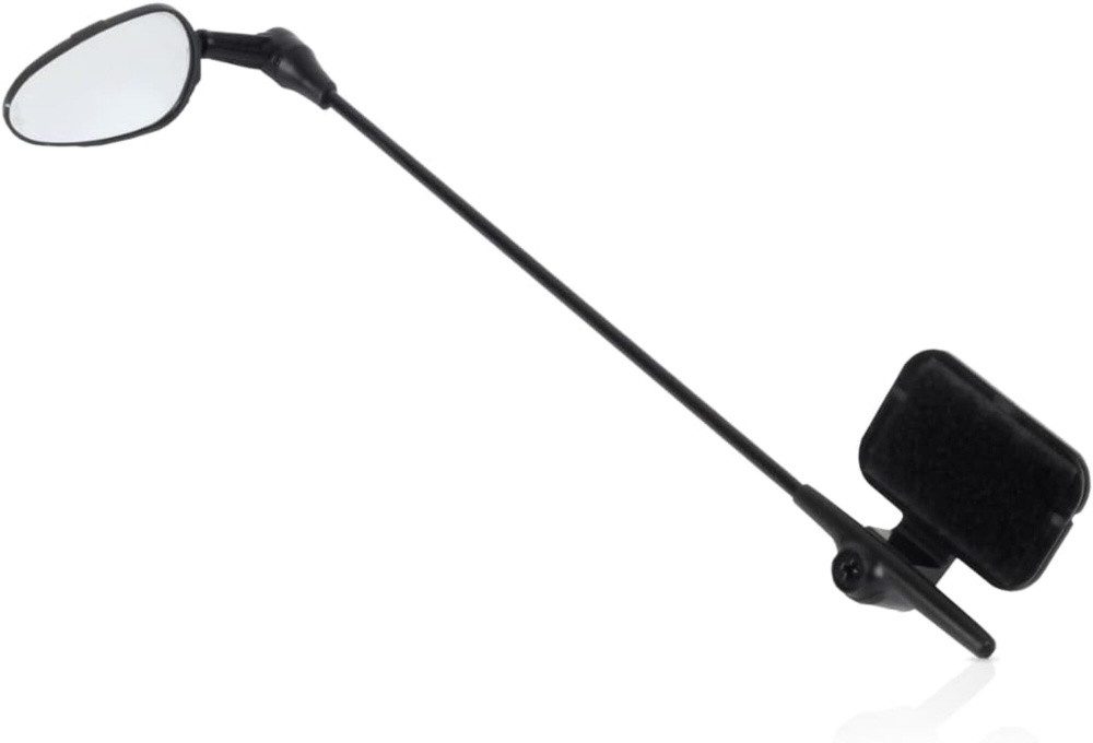 Zefal Fahrradspiegel Fahrradhelm-Rückspiegel – ultraleicht & flexibel, mehr Sicherheit