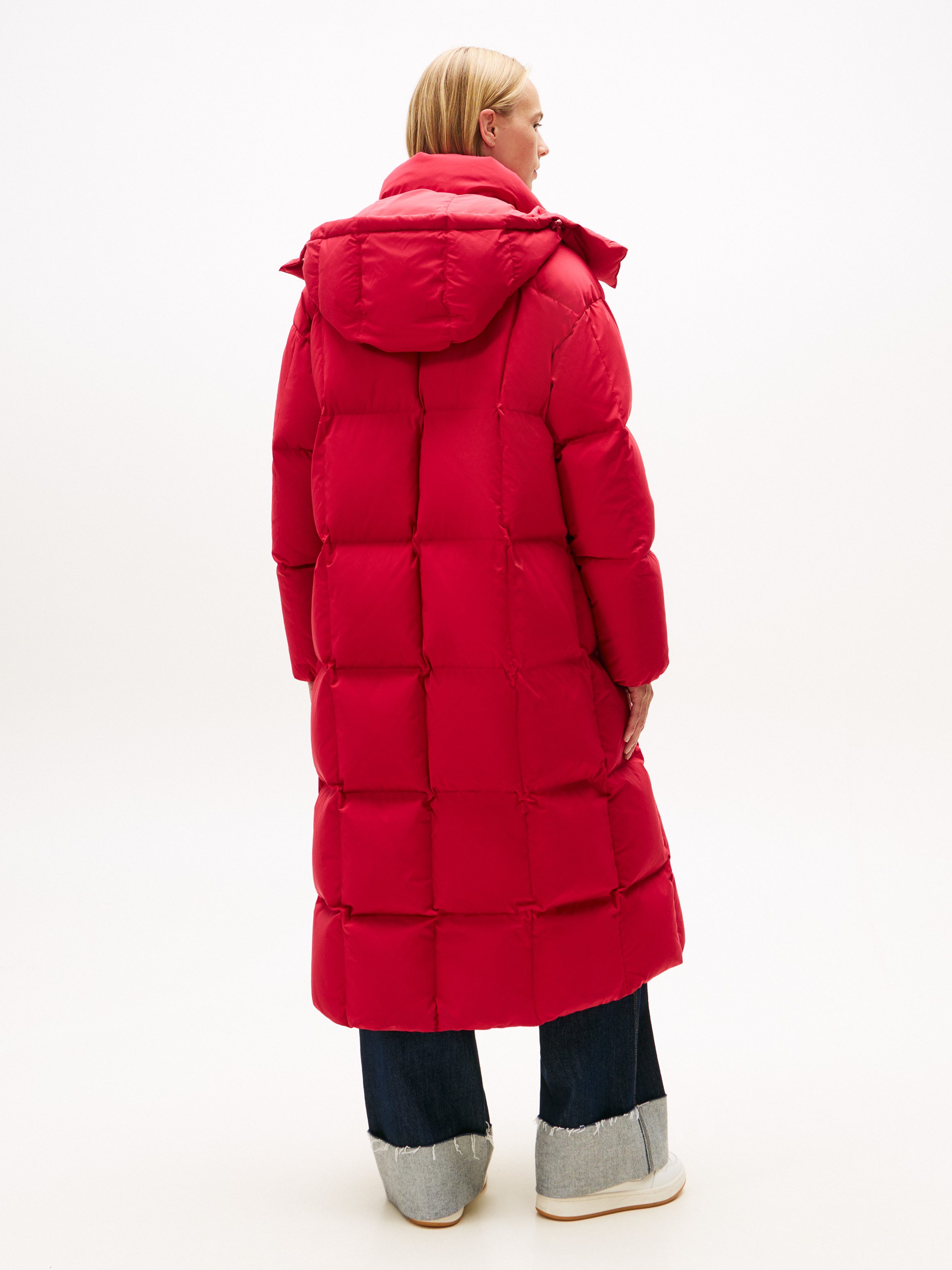 Tommy Jeans Steppmantel TJW ALASKA GRID günstig online kaufen