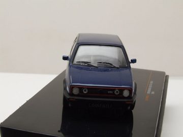 ixo Models Modellauto VW Golf 2 GTi 1984 blau metallic Modellauto 1:43 ixo models, Maßstab 1:43