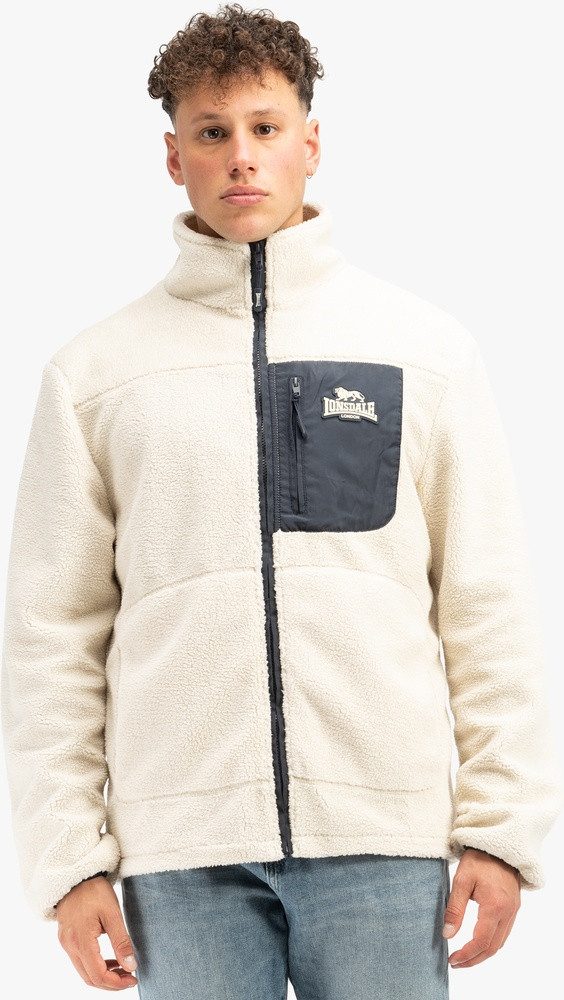 Lonsdale Kurzjacke Lartington Herren Sherpa Jacke günstig online kaufen