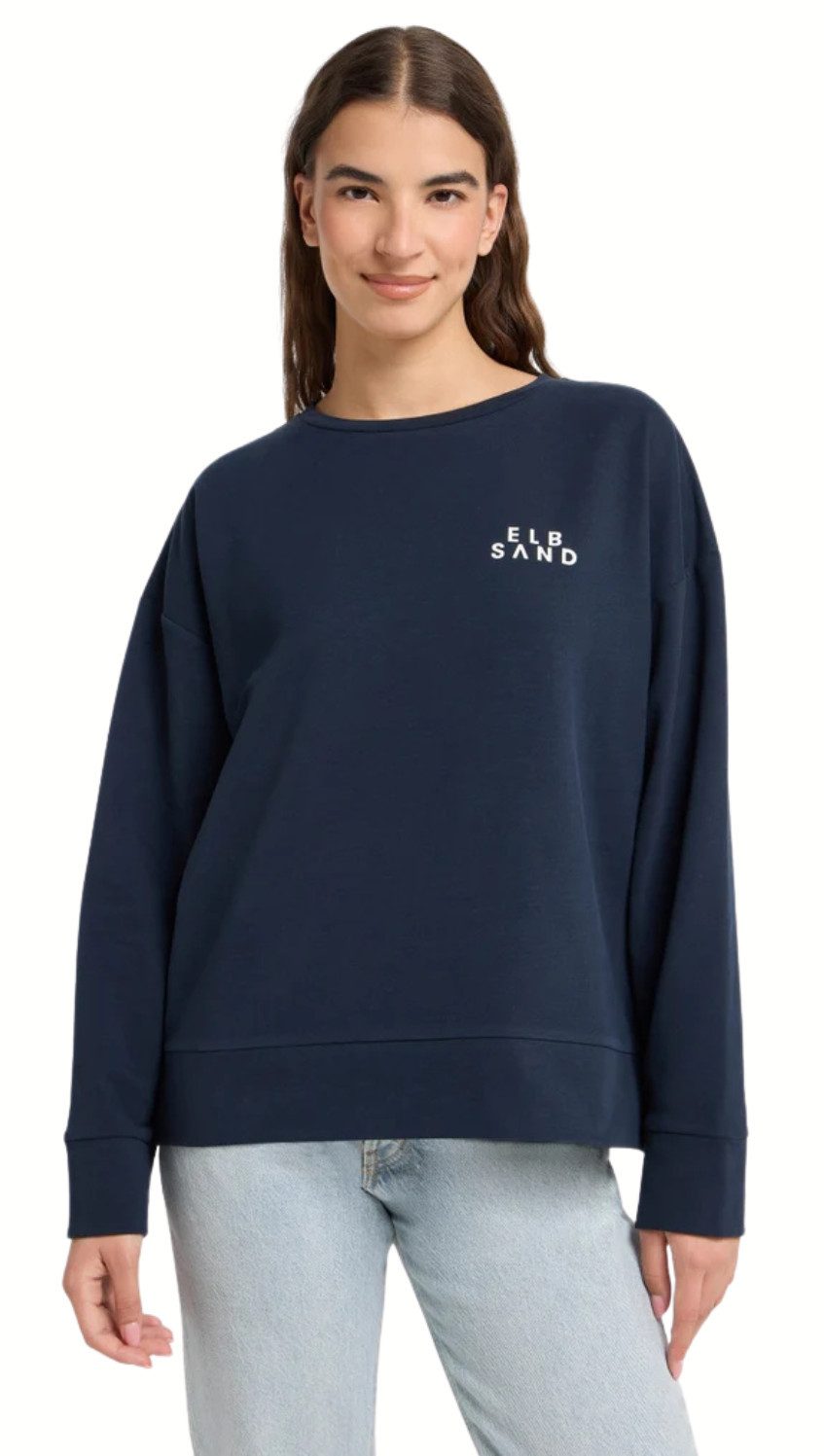 Elbsand Sweatshirt Elbsand, Tilla - weiches, innen angerautes & elastisches Sweatshirt Weich