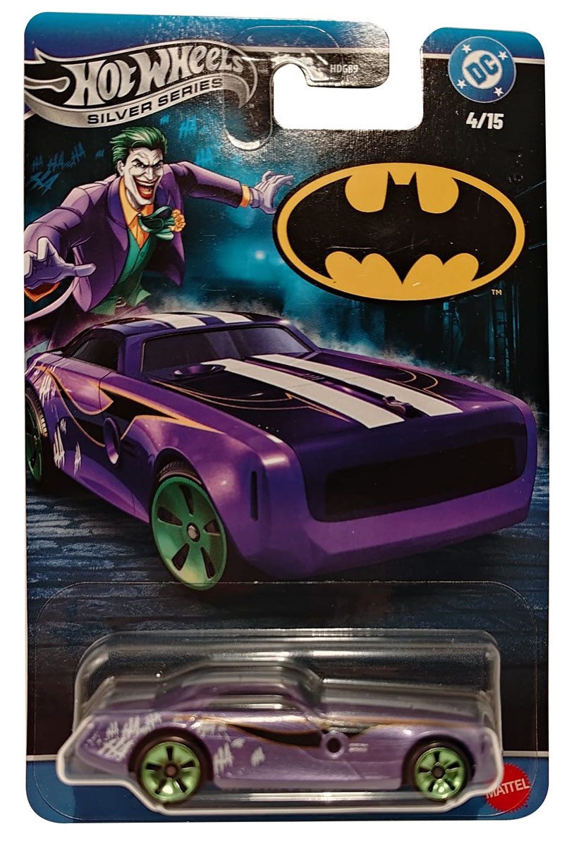 Hot Wheels Spielzeug-Auto Hot Wheels Silver Series DC Comics Hi-Roller II 4/15 - Batman Auto